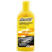 Formula 1 Headlight Restorer & Sealant - One Step Polish to Clean & Renew Yellowed Headlights, Windscreens, or Exterior Plastics (8 oz.)