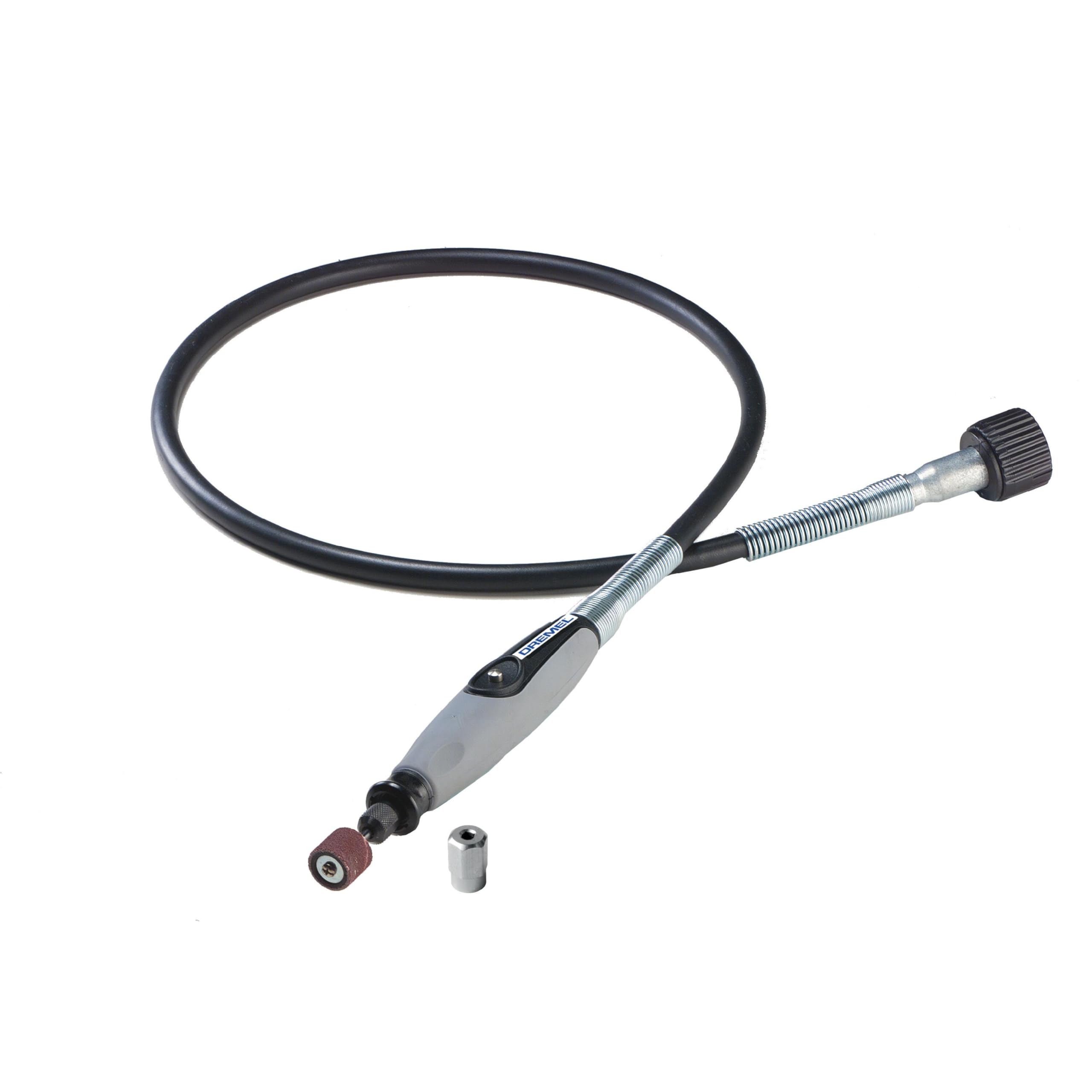 Dremel Flex Shaft Rotary Tool Attachment with Comfort Grip and 36" Long Cable - Engraver, Polisher, and Mini Sander- Ideal for Detail Metal Engraving, Wood Carving, and Jewelry Polishing, 225-02