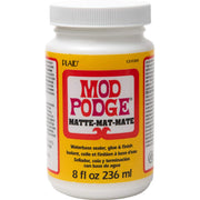 Mod Podge Matt-Versiegelung, Kleber und Finish: All-in-One-Bastellösung - schnell trocknend, leicht zu reinigen, für Holz, Papier, Stoff und mehr. Ungiftig - Sicher basteln, Hergestellt in den USA, 236 ml, 1 Stück