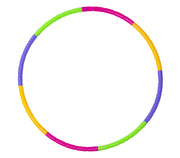 Kids Exercise Hoop Detachable & Size Adjustable Hoola Hoop Professional Hoola Rings for Kids Party Games