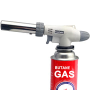 FunOwlet Butane Torch, Reverse Use Culinary Kitchen Blow Lighter with Adjustable Flame, Butane Fuel Not Included, Ideal for Chef Cooking, Creme, Brulee, BBQ, Baking, Jewelry