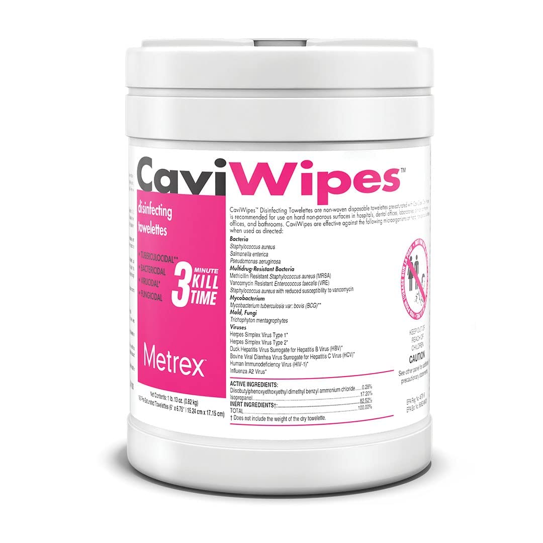 CaviWipes - 6" x 6 3/4" Large (160)