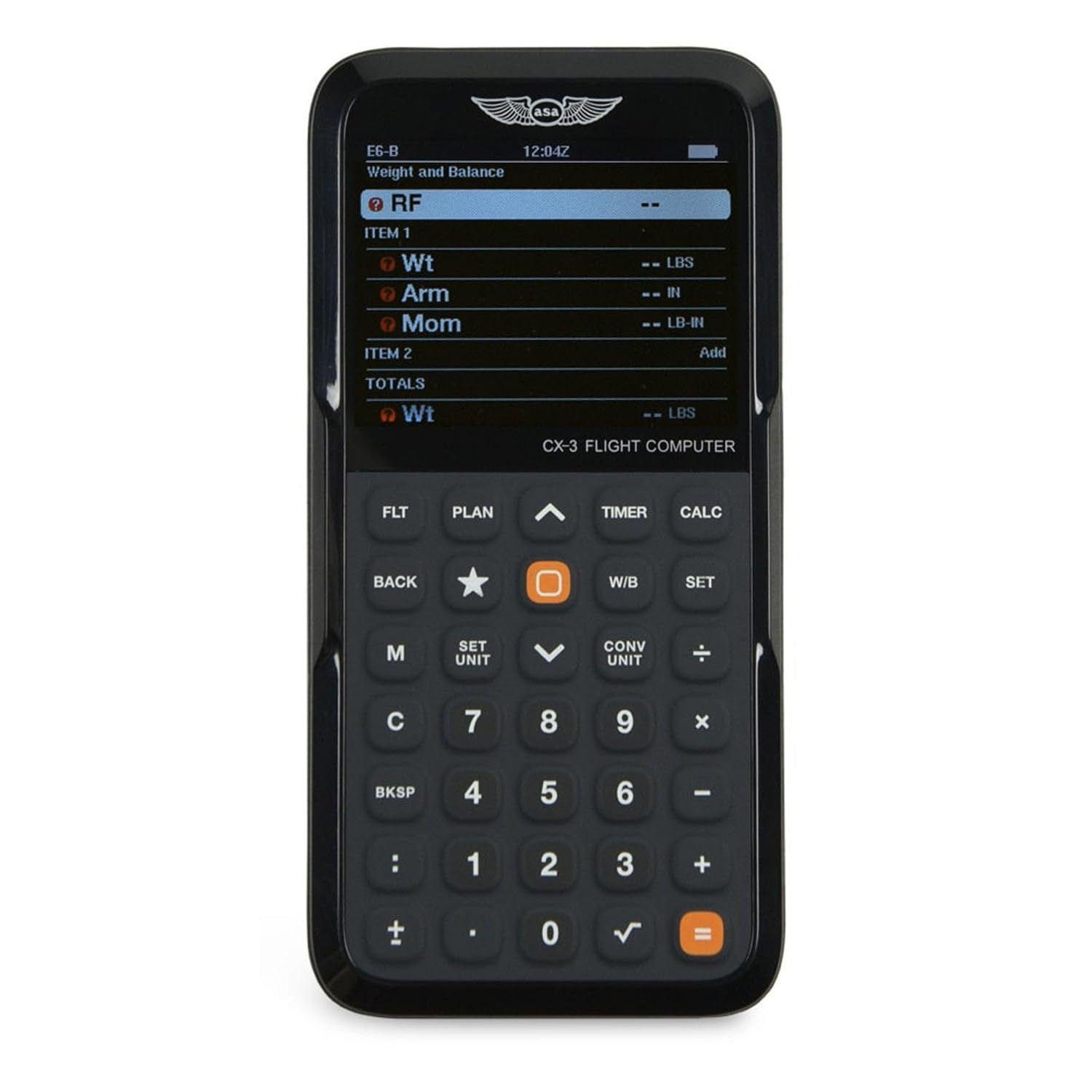 ASA CX-3 Flight Computer – Advanced Electronic E6B for Accurate Flight Planning and FAA Exam Preparation