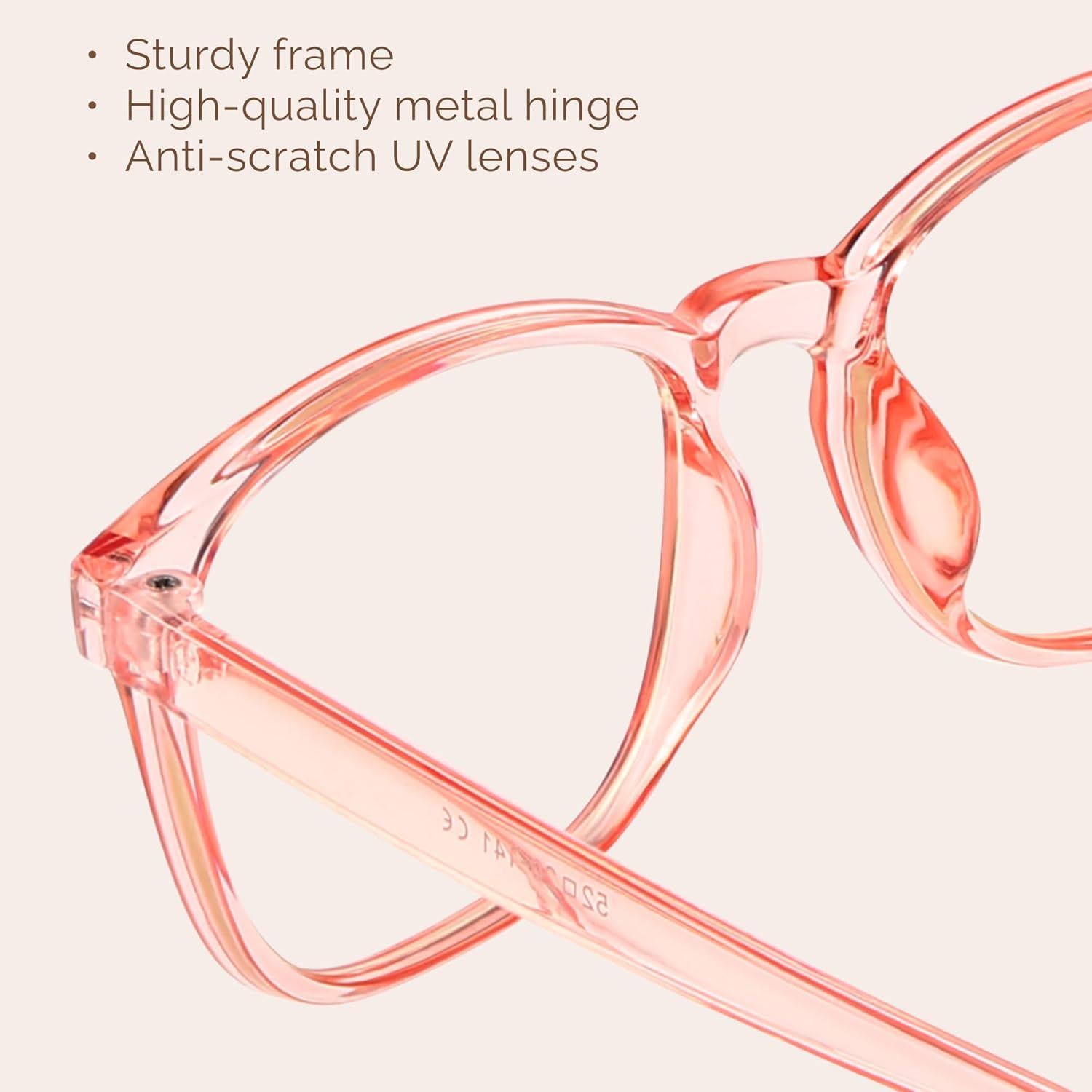 MIGSIR Blue Light Blocking Glasses for Computer Gaming, Fashion Fake Helps Reduce Screen Fatigue Eyeglasses for Women Men