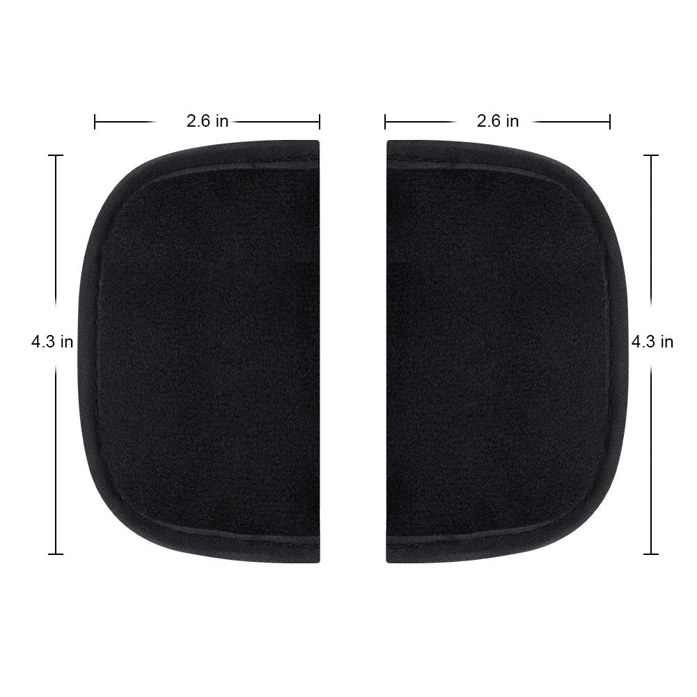 Accmor Car Seat Strap Pads for Baby Toddler Kids, Car Seat Strap Covers, Soft Car Seat Straps Shoulder Pads for All Baby Car Seats, Stroller, Pushchair, High Chair