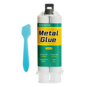 Metal Glue Heavy Duty Waterproof, Metal to Metals Adhesive, Liquid Weld, Welding Glue, Cold Weld, Exhaust Repair kit, Weld Stainless Steel, Iron, Aluminum, Fiberglass, Plastic, 1.76 oz