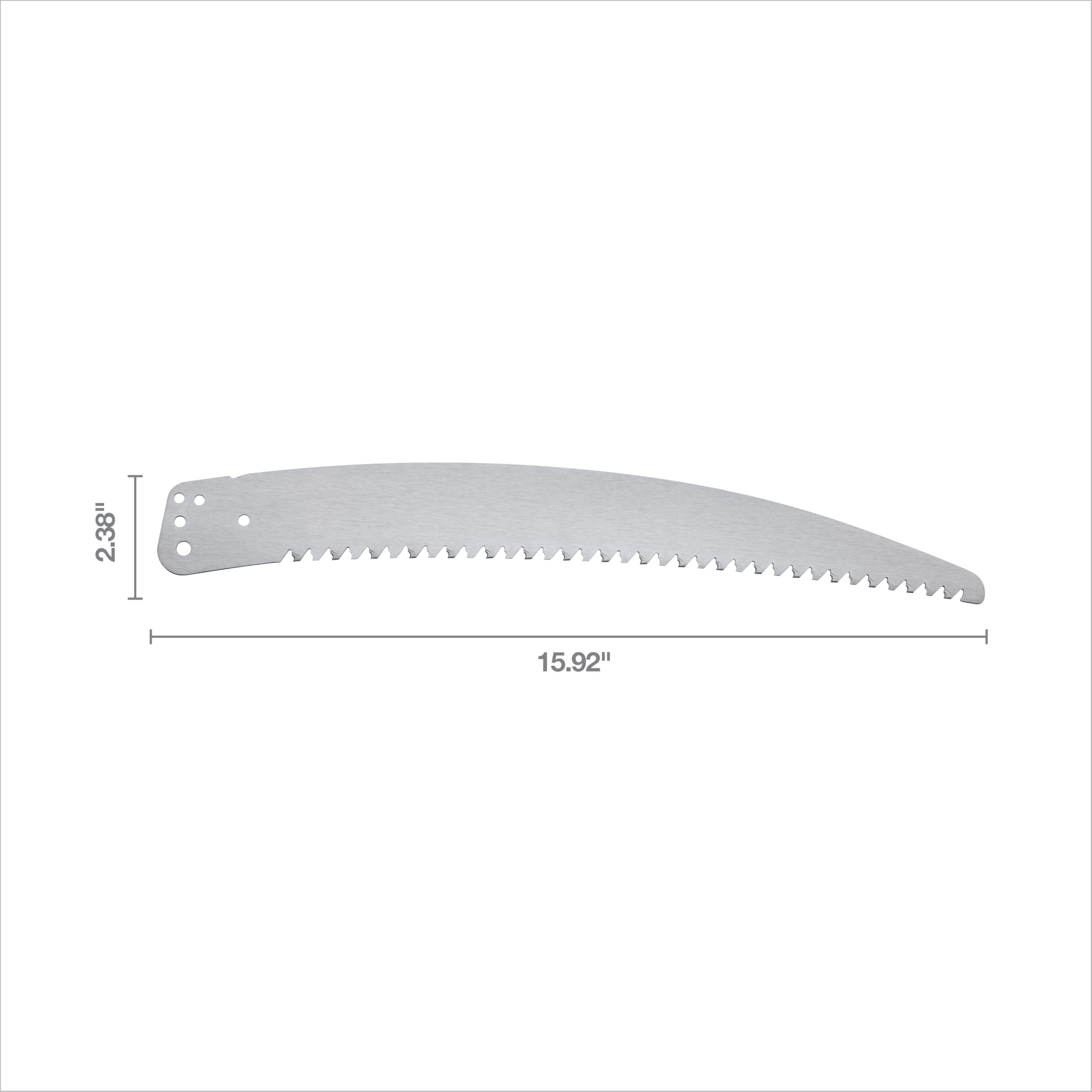 Fiskars Pole Saw Blade Replacement for Fiskars Pruning Saws and Tree Pruners, 15" Blade with Woodzig Chainsaw-Style Tooth Design
