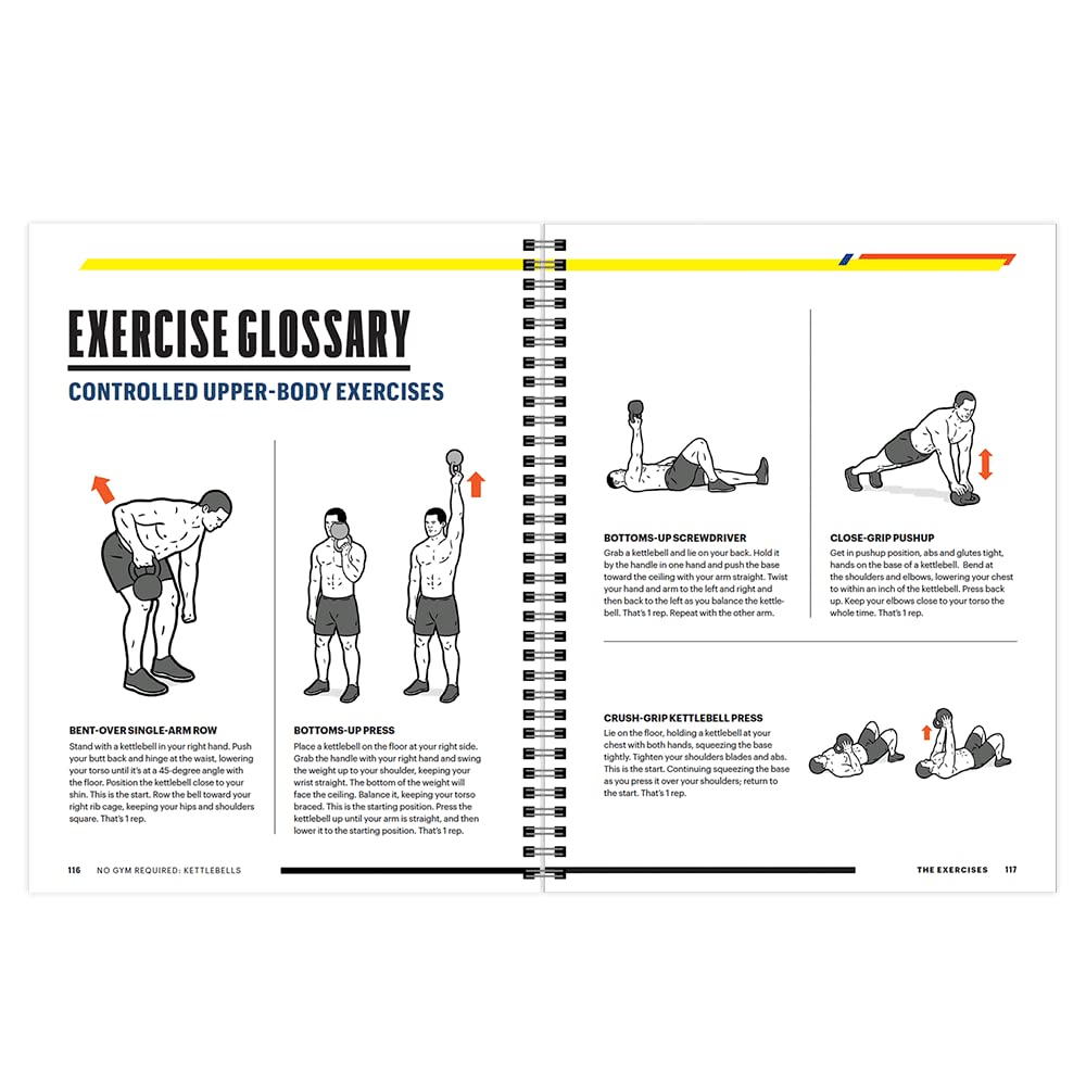 Men's Health No Gym Required: Kettlebells - Achieve A Full Body Transformation When You Use Just One Kettlebell