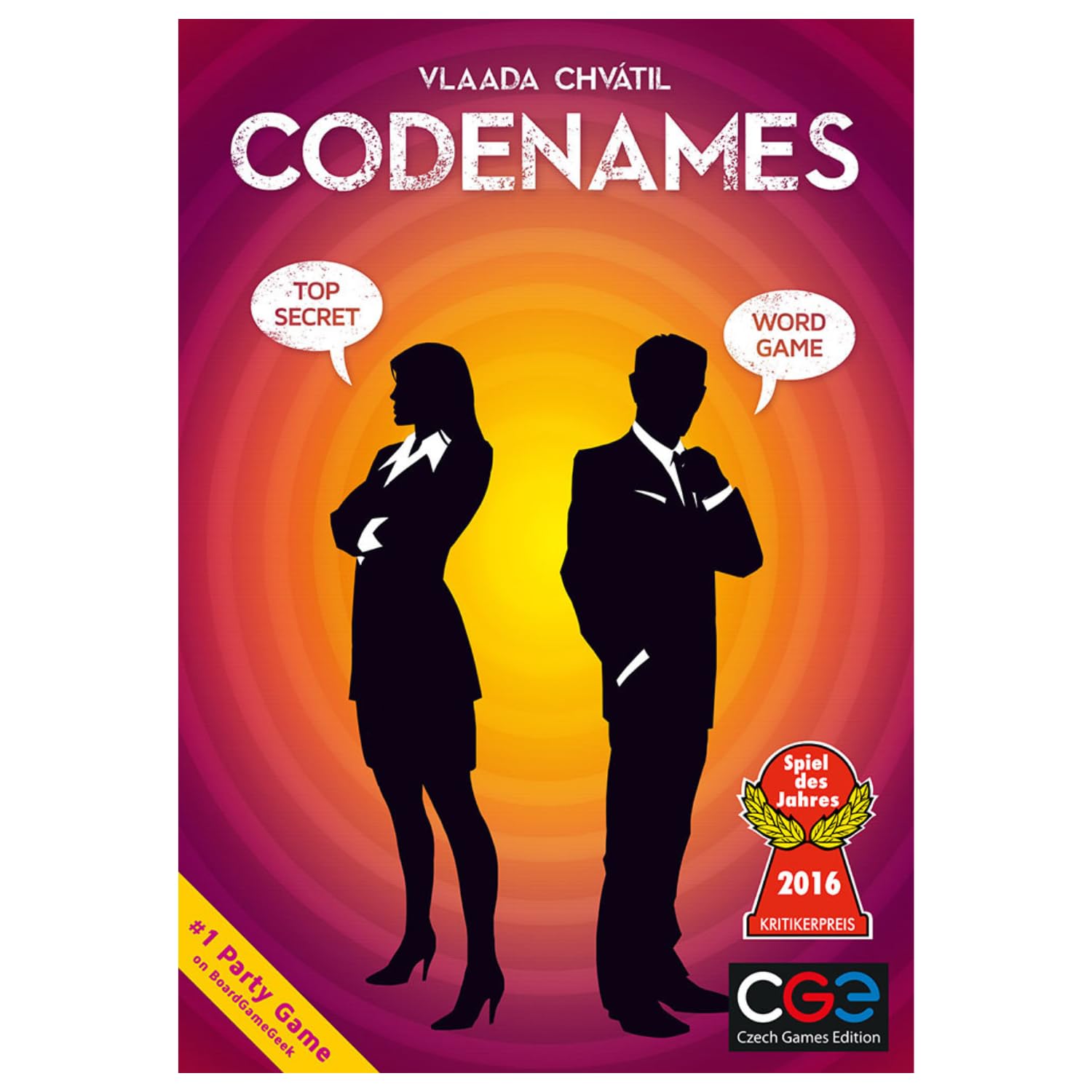 CGE Czech Games Edition Codenames Boardgame