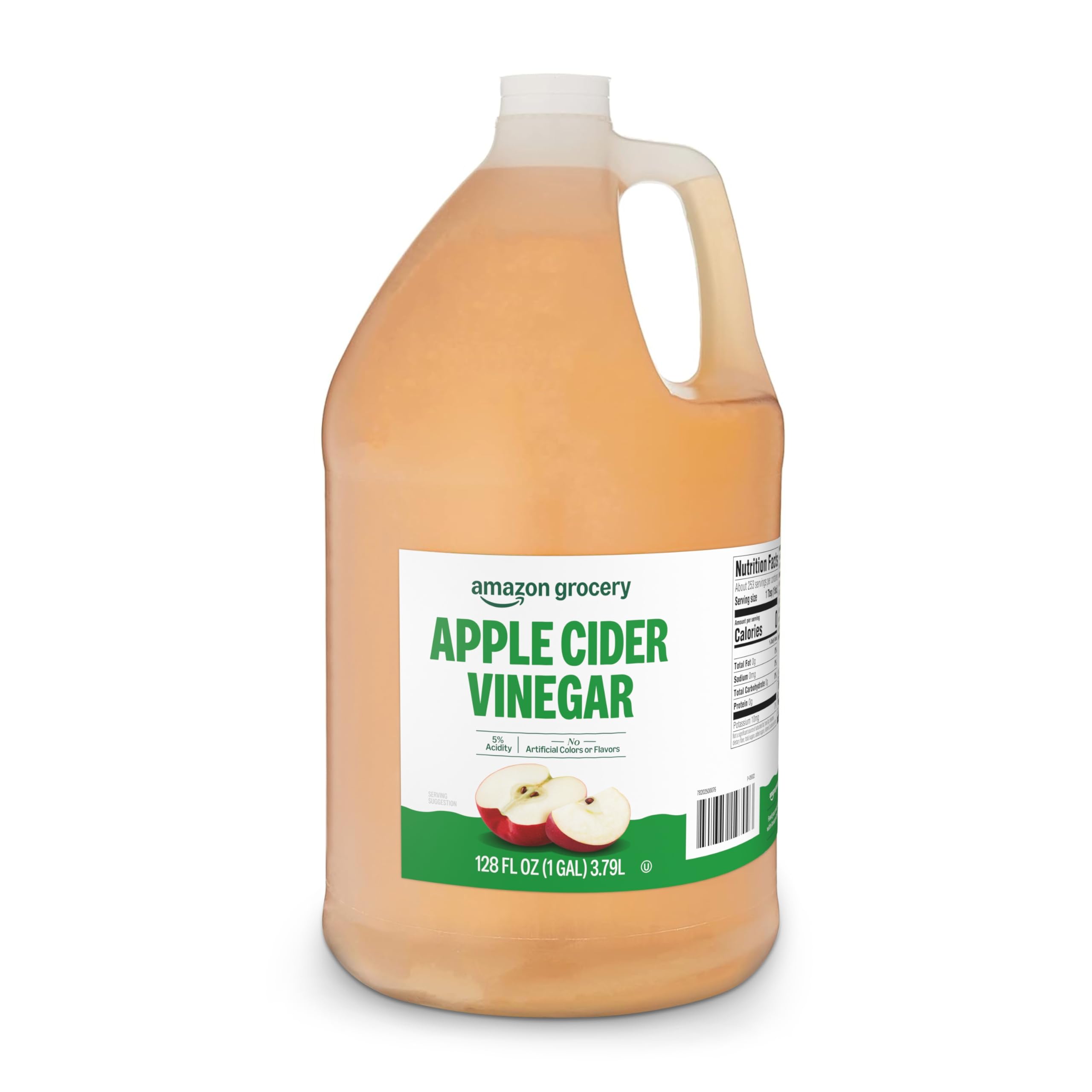 Grocery, Apple Cider Vinegar, 1 Gallon, 128 Fl Oz (Previously Fresh, Packaging May Vary)