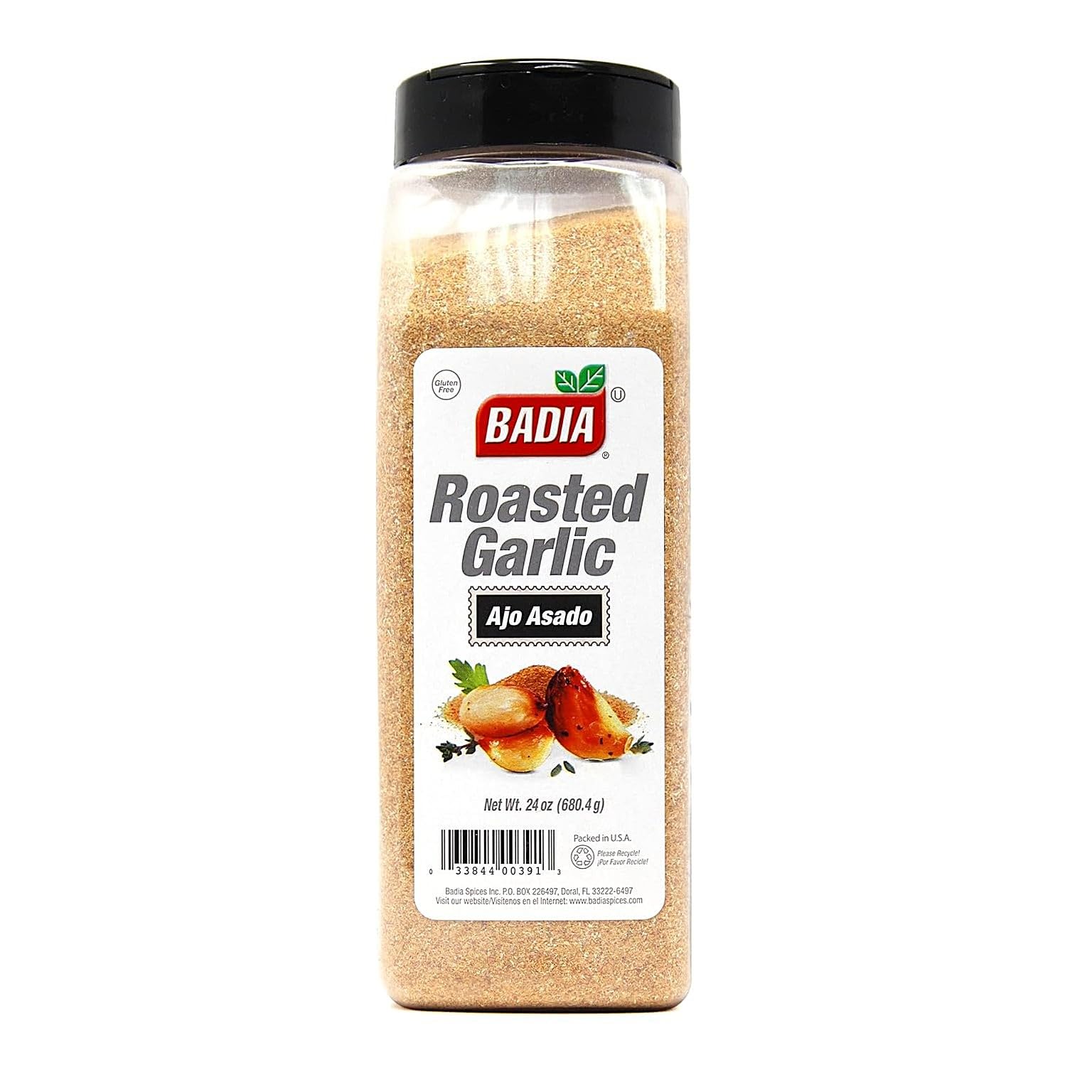 Badia Roasted Garlic Powder Seasoning, 24 oz - Smoky, Roasted Sweet Garlic Flavor