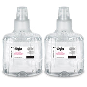 GOJO Clear & Mild Foam Handwash, EcoLogo Certified, 1200 mL Foam Hand Soap Refill LTX-12 Touch-Free Dispenser (Pack of 2) - 1911-02