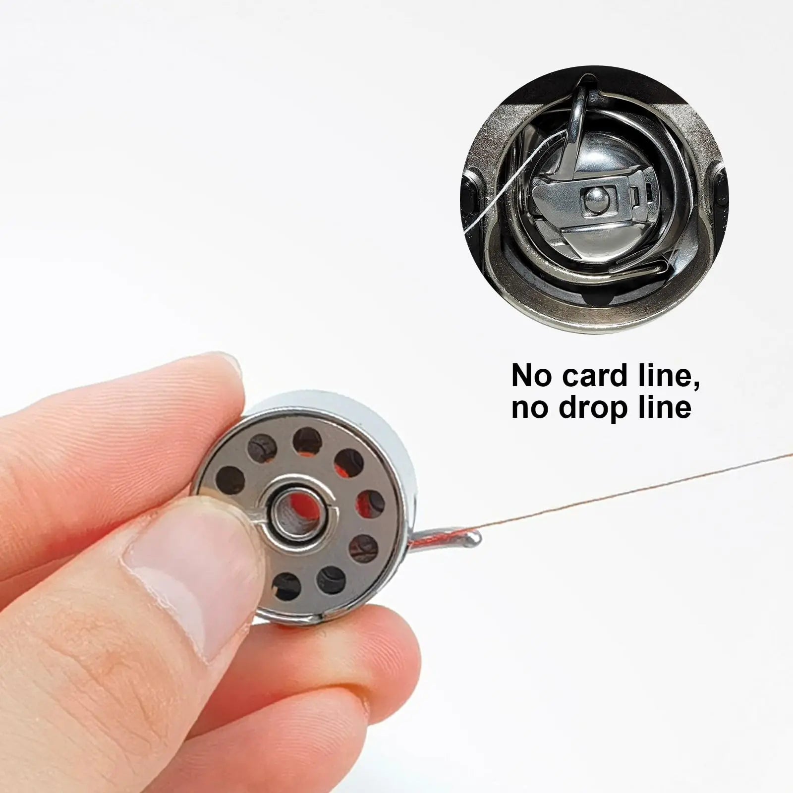 Metal Sewing Machine Bobbins, 28 PCS Universal Sewing Machine Bobbins, Compatible with Singer, Brother, Janome, Bernina, Toyata, etc. (28 PCS)