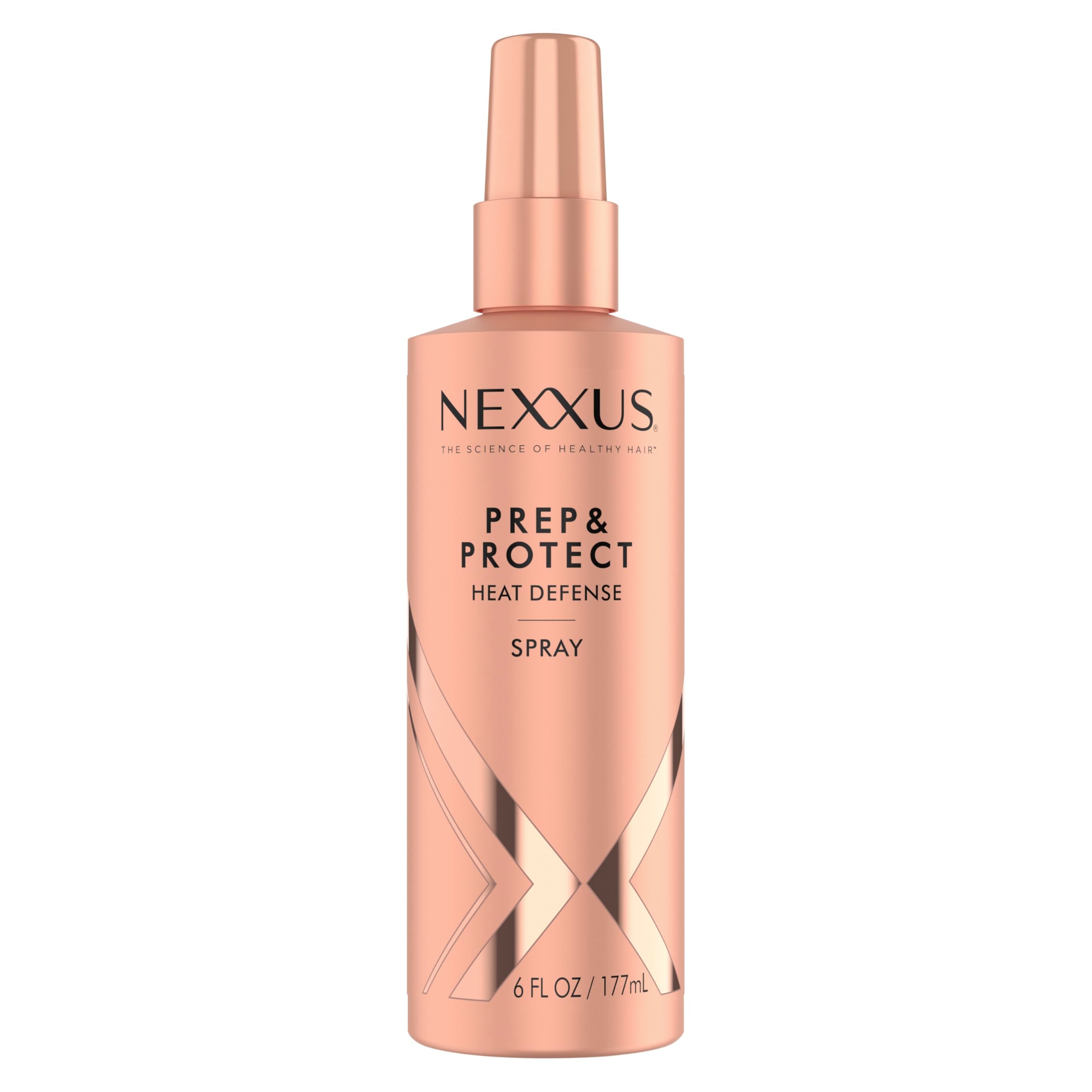 Nexxus Heat Defense Spray Prep & Protect for 450 degree heat protection, with StyleProtect Technology 6 oz