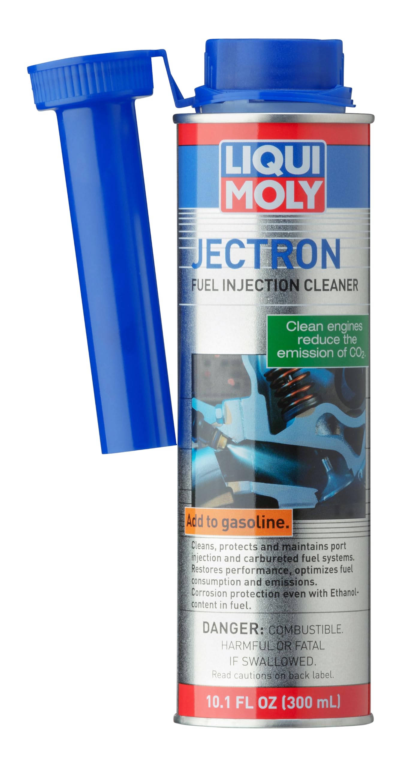 Liqui Moly 2007 Jectron Benzin-Einspritzsystemreiniger – 300 ml, blau, 10,14 fl oz (1er-Pack)