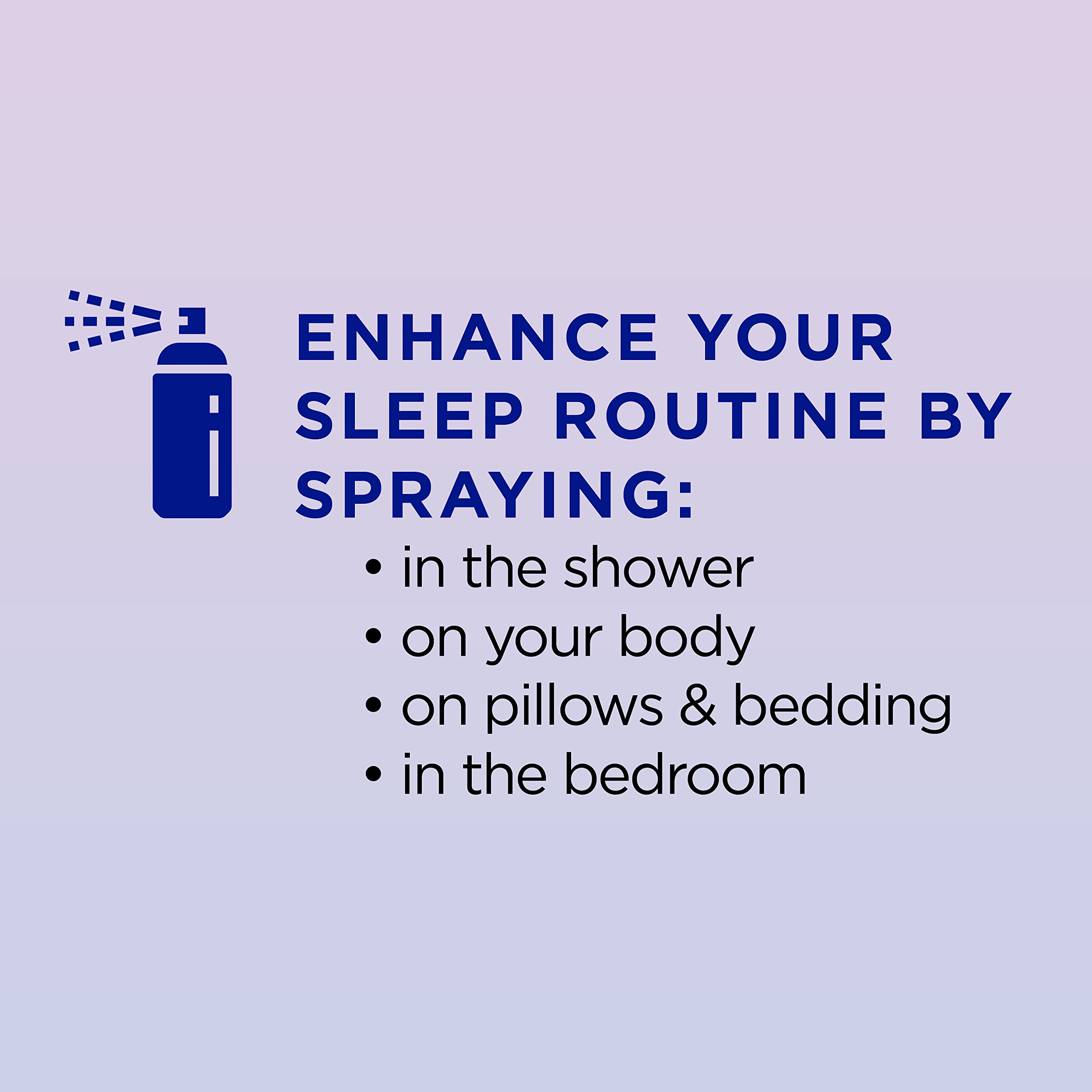 Dr Teal's Sleep Spray with Melatonin & Essential Oil Blend, 6 fl oz (Pack of 3)