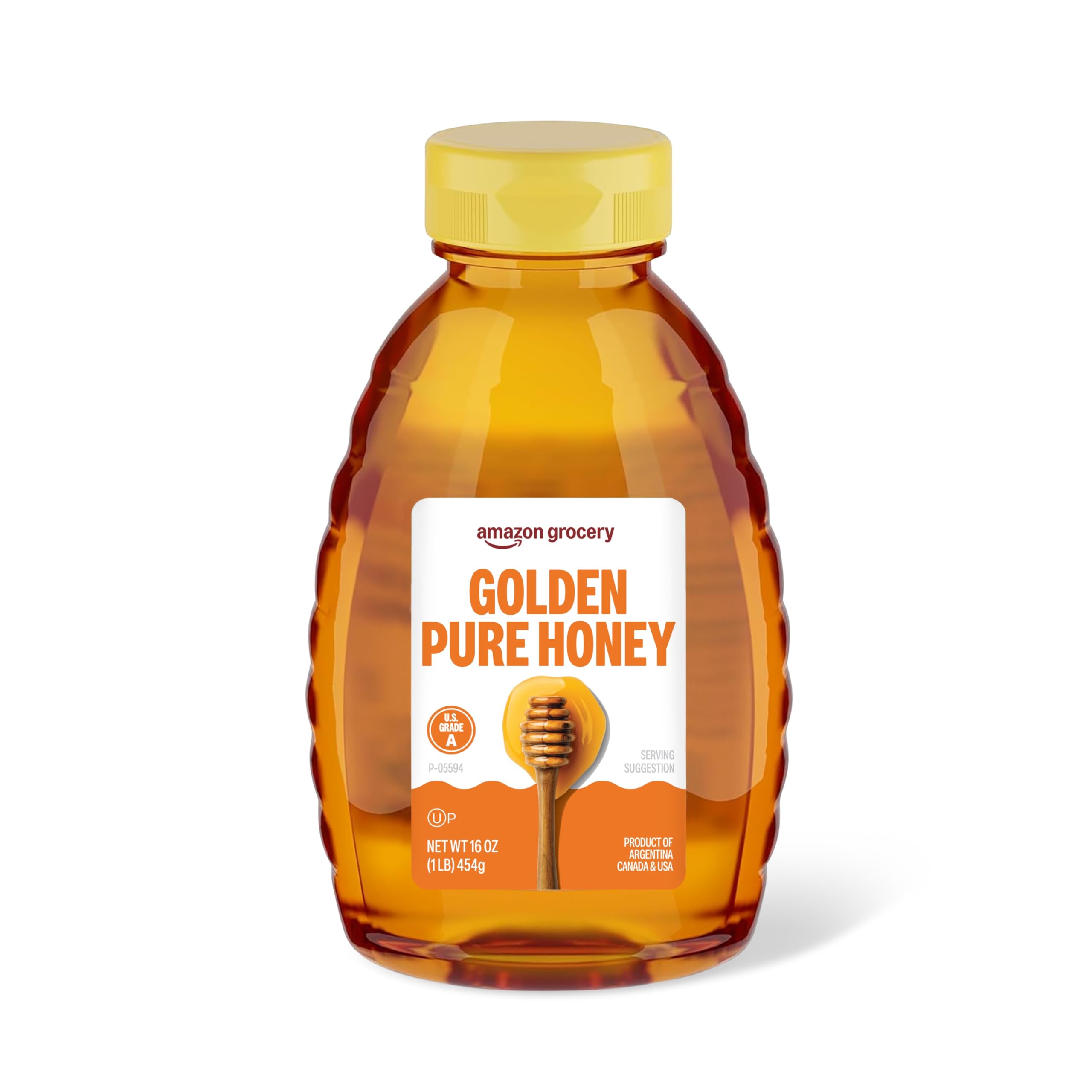 Grocery, Golden Pure Honey, 16 Oz (Previously Fresh, Packaging May Vary)