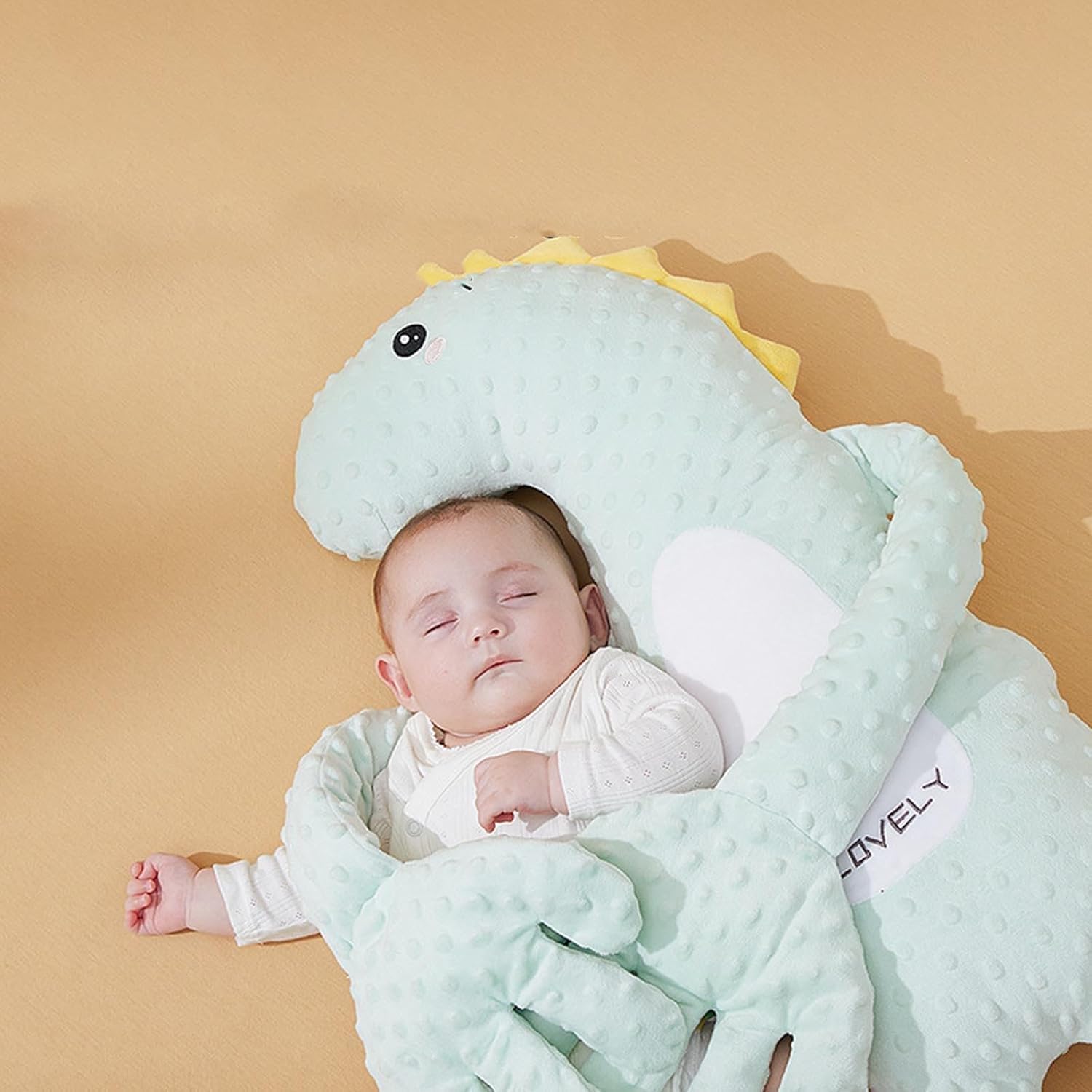 Baby Patter for Sleep, Baby Startle Prevention Sleep Aid Companion, Soothing Patting Sleeping Toy with Soothing Palm Pad, 3 Levels Adjustable Simulation of Mother's Automatic Palm Slapping (K)