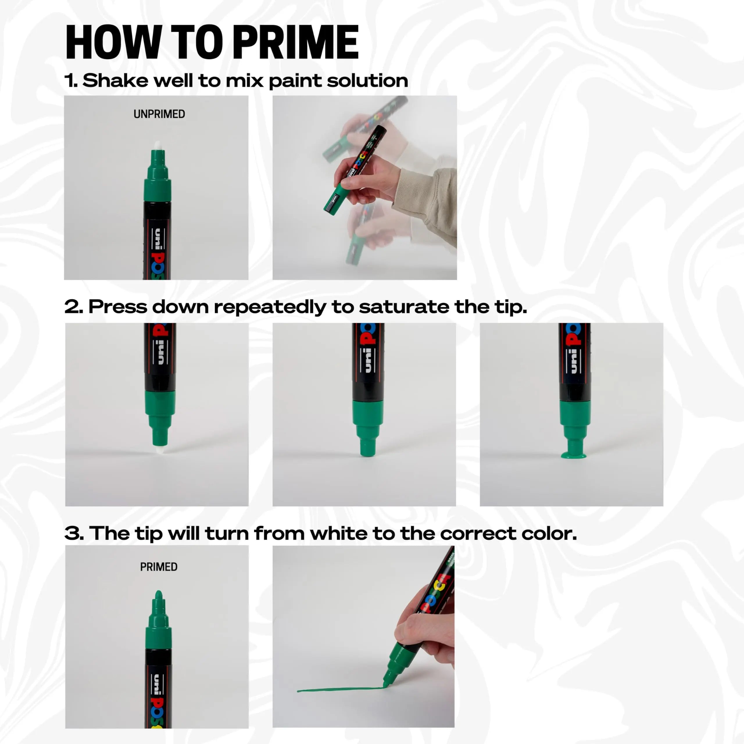 8 Paint Markers, 3M Fine Posca Markers with Reversible Tips, Acrylic Paint Pens for Art Supplies, Fabric Paint