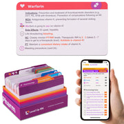 Pharmacology Flash Cards – No Fluff – Nursing School Essentials for Students – 2025-2026 NCLEX ATI HESI Review LPN RN Flash Cards (223 Cards)