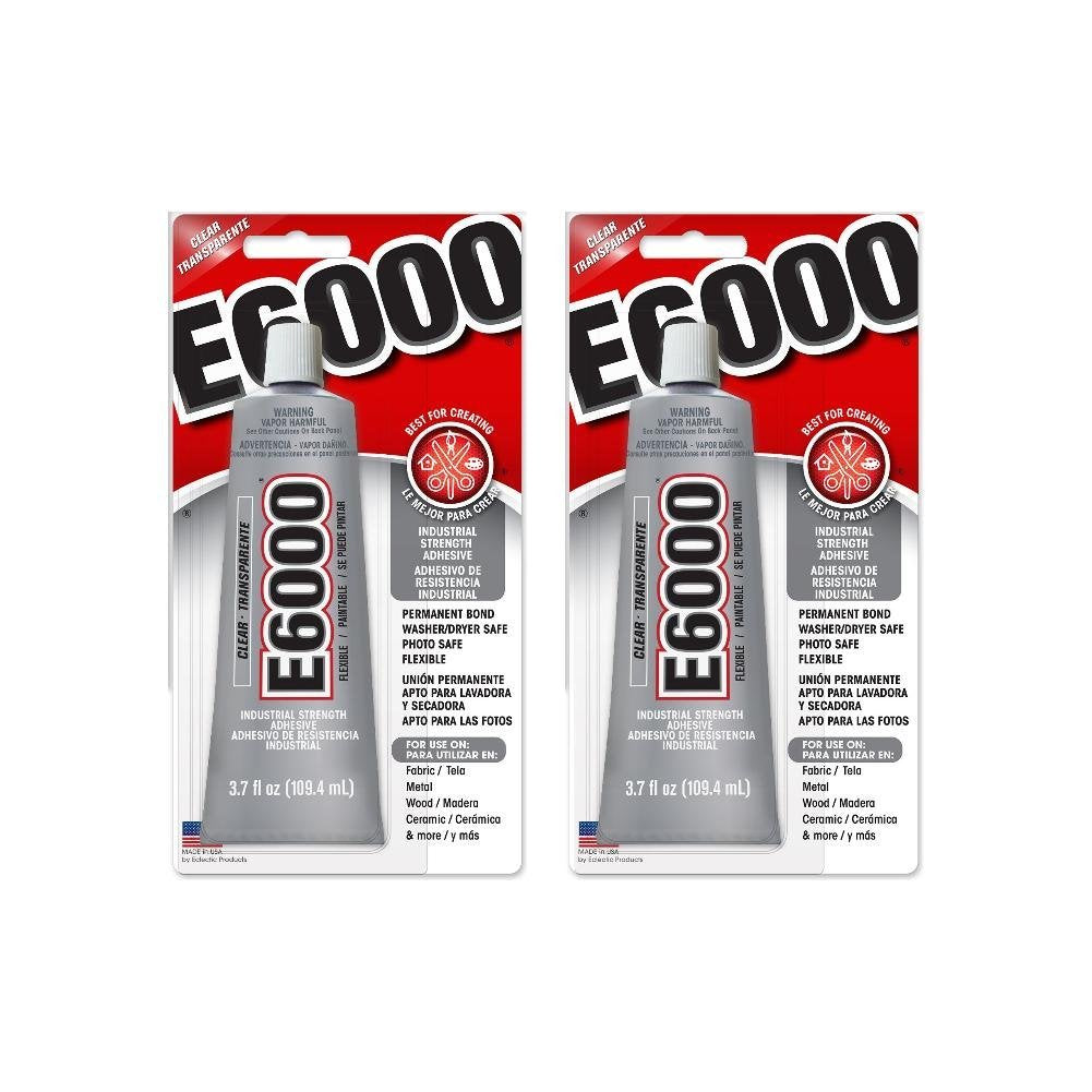 E6000 Craft Adhesive 3.7 oz (Pack of 2)