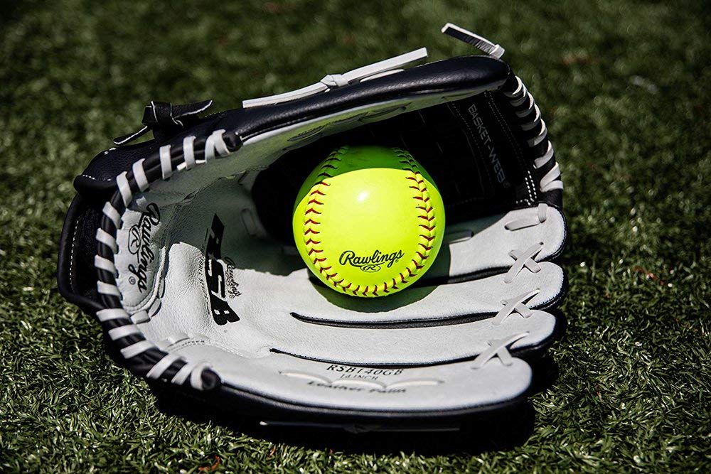 Rawlings | RSB Slowpitch Softball Glove | Right Hand Throw | 14" - Basket Web