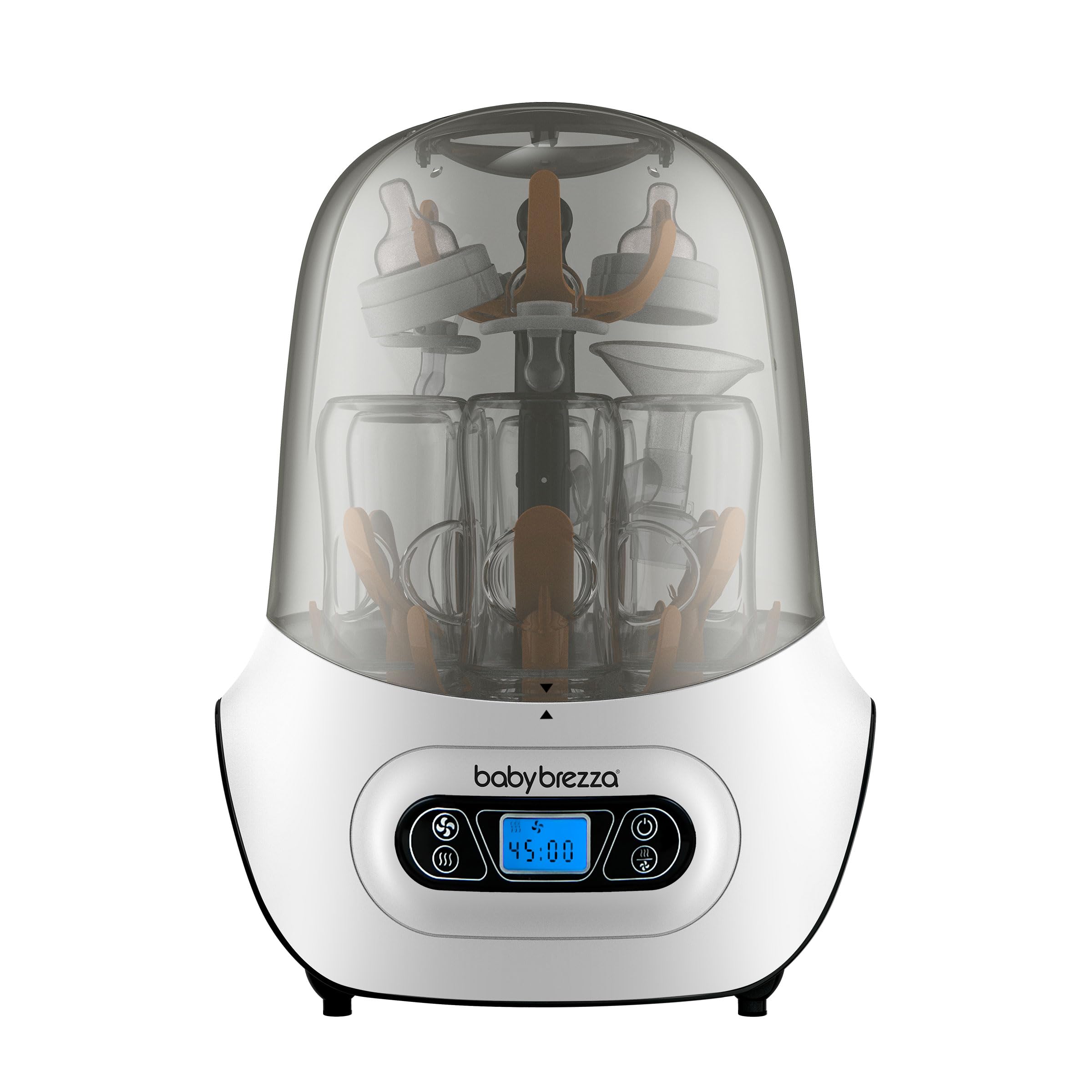 Baby Brezza Baby Bottle Sterilizer and Dryer Machine – Electric Steam Sterilization - Universal Fit - Pacifiers, Glass, Plastic, and Newborn Feeding Bottles