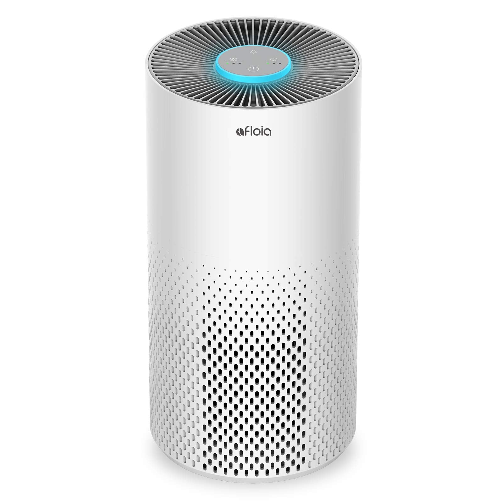 Afloia Air Purifiers for Home Bedroom Large Room Up to 1076 Ft2, 3-Stage Filter Cleaner Odor Eliminator, Remove Pets Dust Dander Hair Allergy Mold Pollen Smoke Smell, Quiet 22 dB, 7 Colors Night Light
