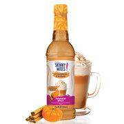 Jordan's Skinny Syrups Sugar Free Coffee Syrup, Pumpkin Spice Flavor Drink Mix, Zero Calorie Flavoring for Chai Latte, Protein Shake, Food & More, Gluten Free, Keto Friendly, 25.4 Fl Oz, 1 Pack