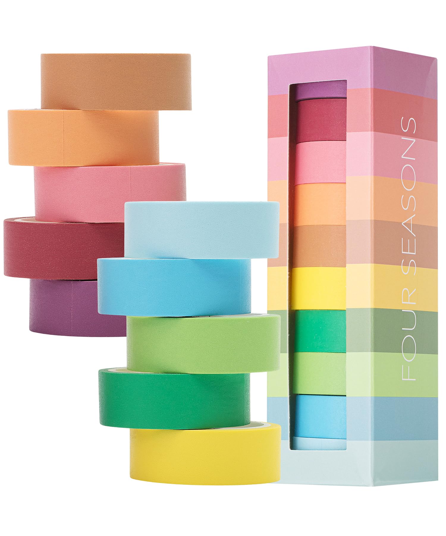 Mr. Pen- Washi Tape Set, 10 Pack, Decorative Tape, Washi Tapes, Colored Tape, Scrapbook Tape, Scrapbook Washi Tape for Journaling, Craft Tape, Washy Tape, Washy-Tape