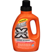 Fast Orange 22340 Fast Orange Grease X Flüssiges Wäschewaschmittel für Mechaniker, 40 fl. oz. Flecken-, Schmutz- und Geruchsentferner für Kleidung, Hochleistungsformel & Entfetter zur Tiefenreinigung von Sportbekleidung
