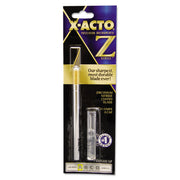 X-Acto Präzisions-Bastelmesser, Metall, Silber, 22,86 cm, Aluminiumgriff, Z-Serie #1, inklusive Schutzkappe