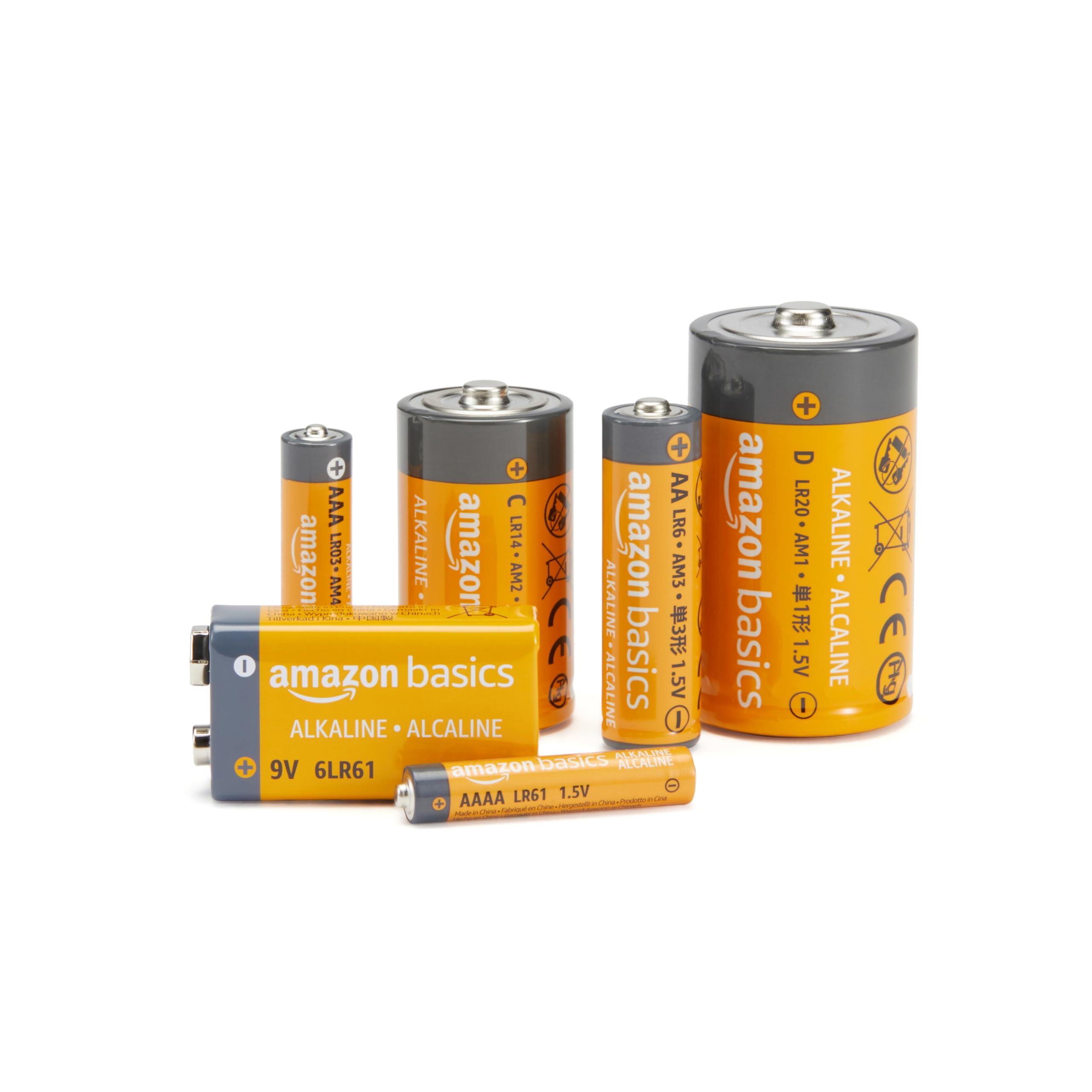 Basics 4-Pack 23A Alkaline Battery, 12 Volt, Long-Lasting Power