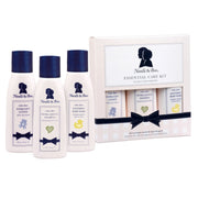 Noodle & Boo Essential Care 3-teiliges Set, sehr sanfte Babylotion, extra mildes Shampoo und beruhigendes Duschgel, je 60 ml