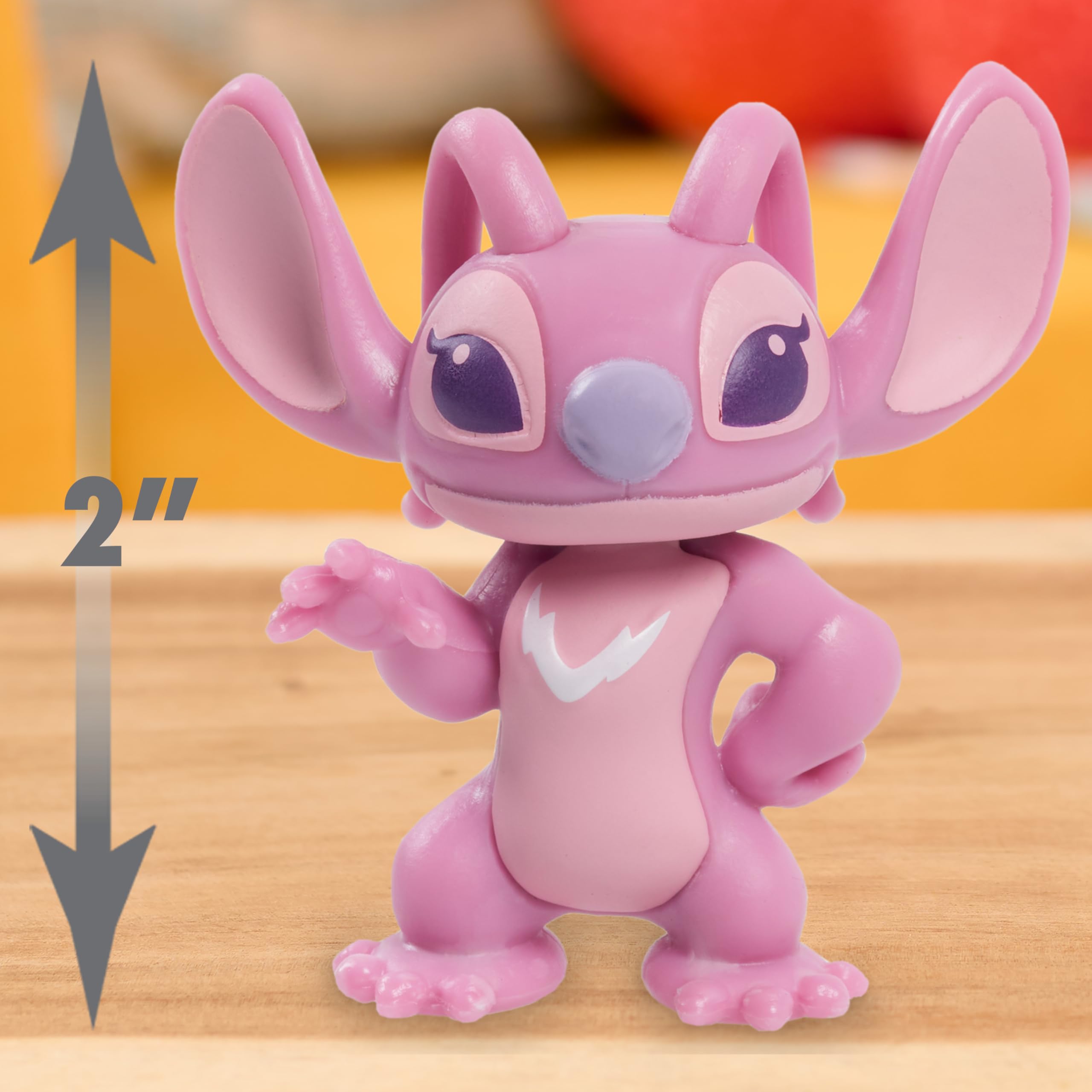 Just Play Disney Stitch Collectible Figure Set with Accessories, 11-Pieces, 2-inch Figurines, Collectible Toys, Home Decoration, Kids Toys for Ages 3 Up