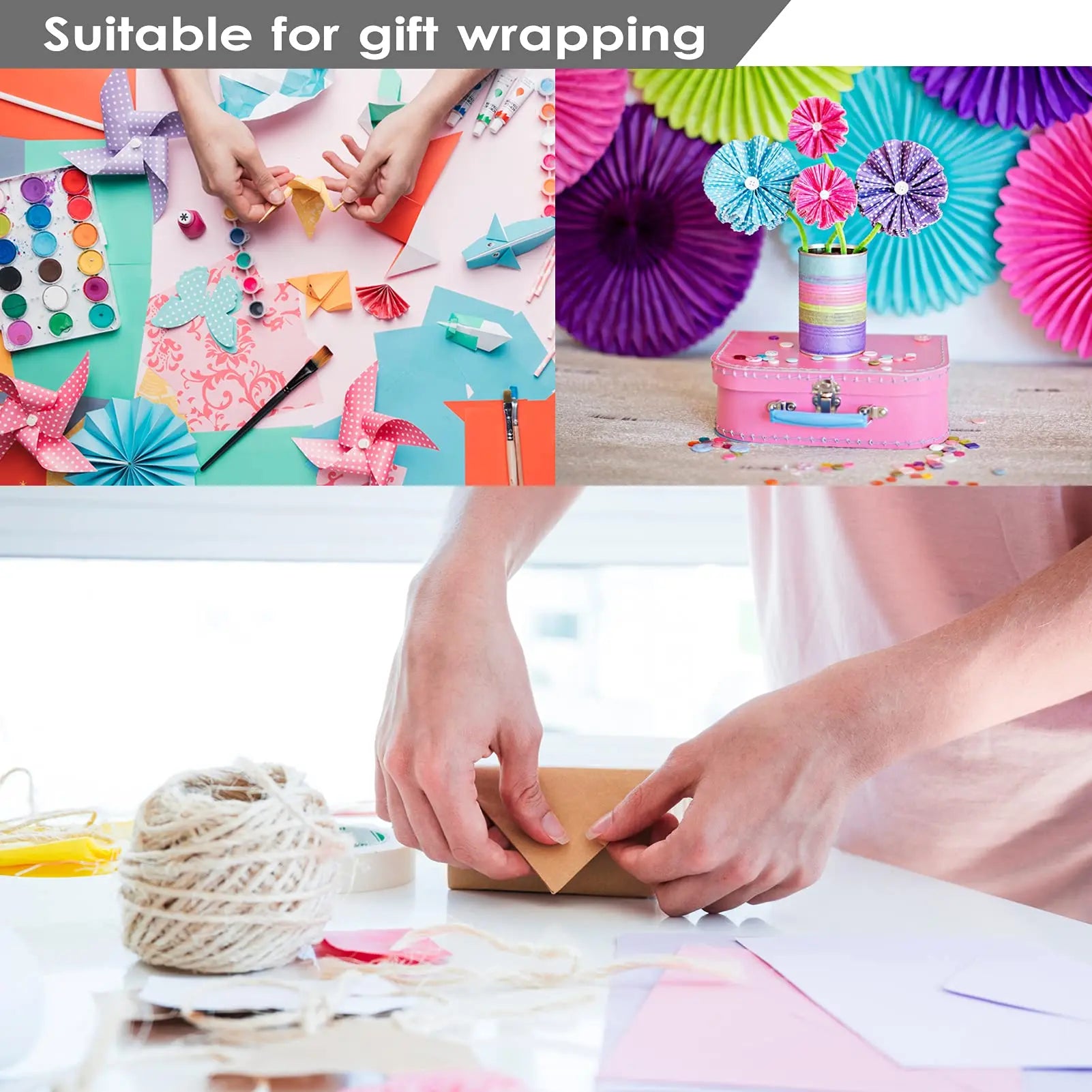 ALLFUN 1000 Pieces Clear Glue Points Dots Double Sided Adhesive Removable for Balloons Craft Sticky