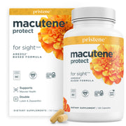 Macutene Protect Eye Vitamins for Areds 2 with Lutein and Zeaxanthin Supplements (25mg/5mg) – Doctor Formulated Bilberry Supplement for Eyes, NSF Certified, Vegan (60 Capsules)