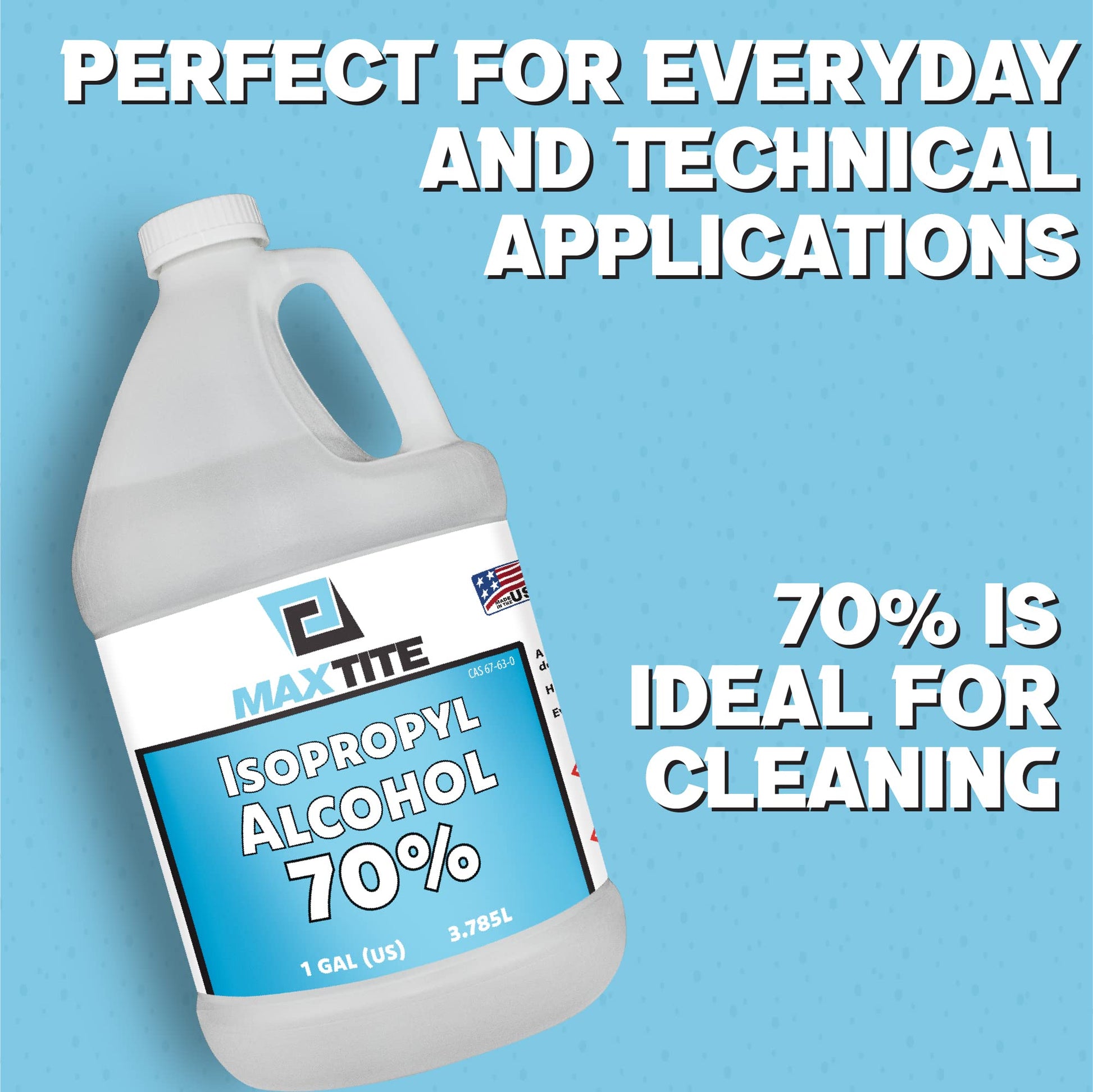 MAXTITE Isopropyl Alcohol 70% (1 Gallon)