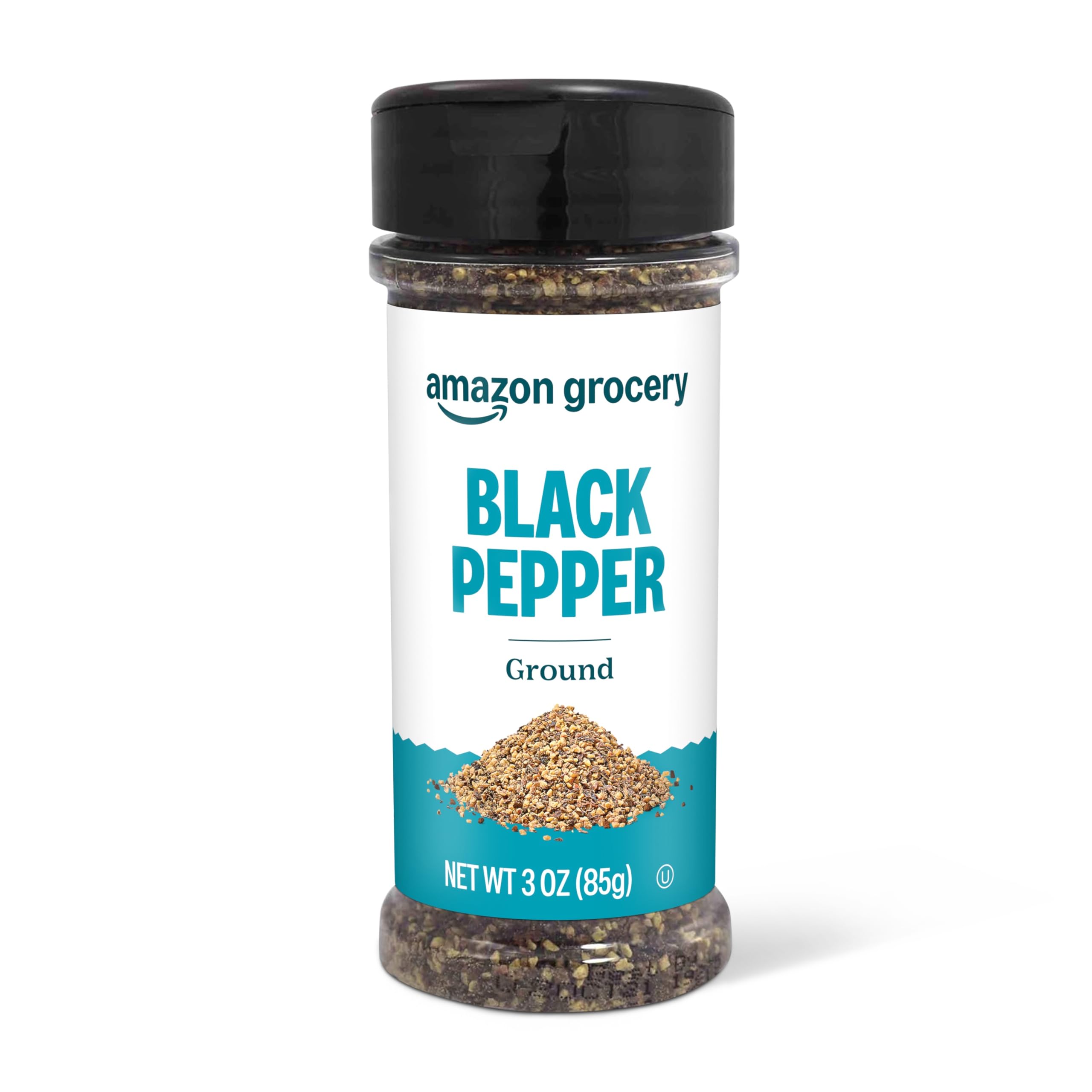 Grocery, Ground Black Pepper, 3 Oz (Previously Happy Belly, Packaging May Vary)