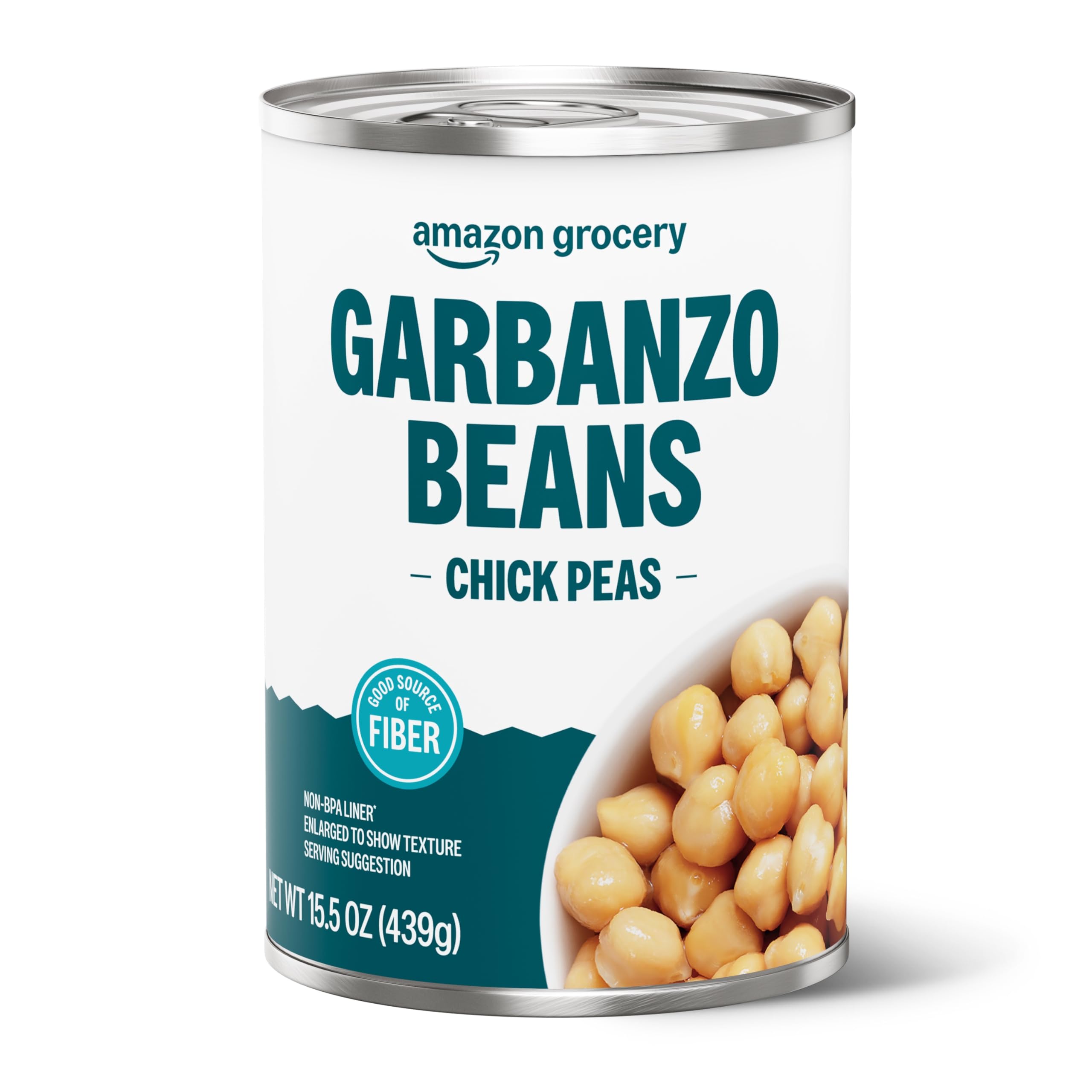 Grocery, Canned Garbanzo Beans, 15.5 Oz (Previously Fresh, Packaging May Vary)