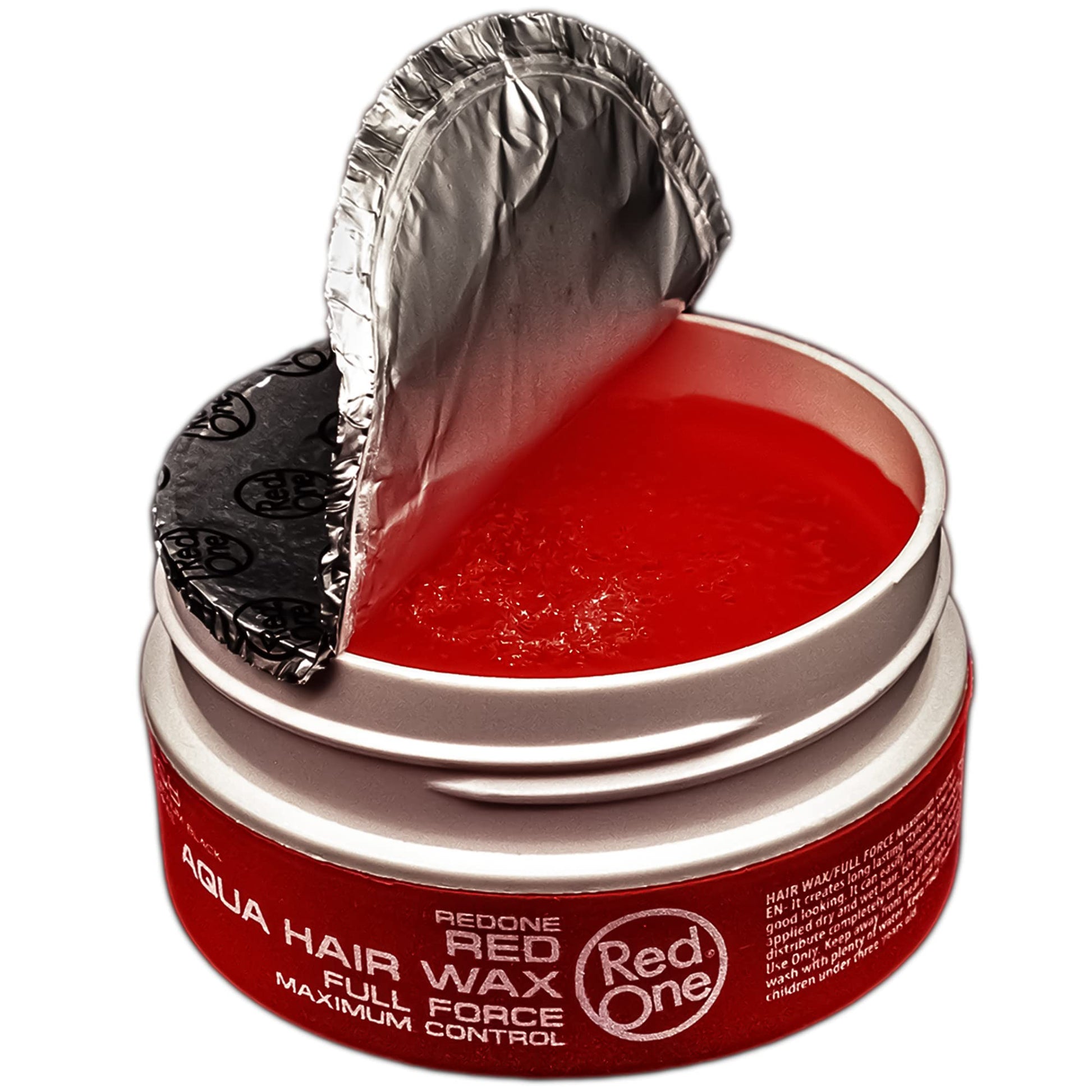 Redone Hair Wax Red 150 ml | Edge Control | Ultra Hold | Hair Wax for Men and Women | Strawberry Fragrance | Maximum Control