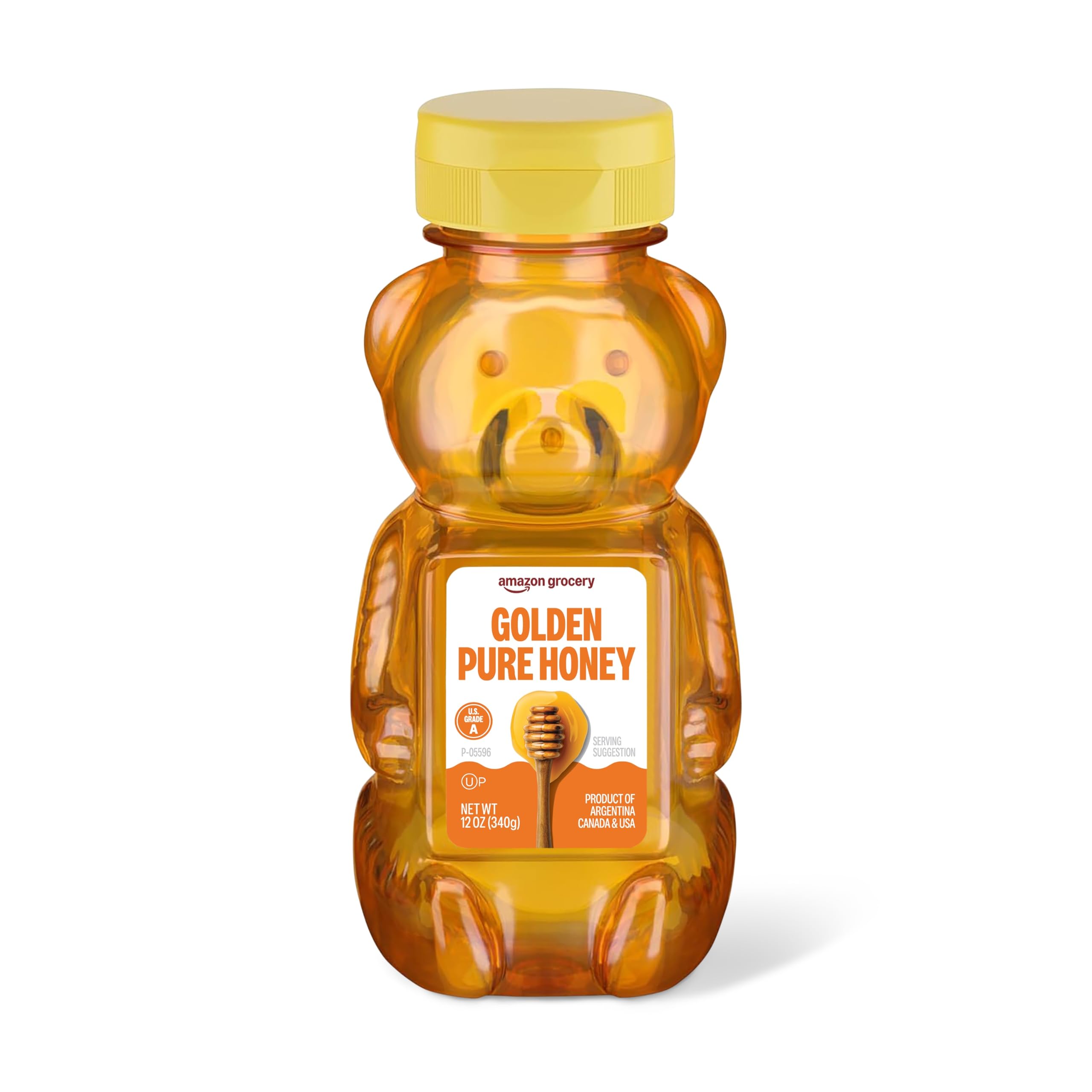 Grocery, Golden Pure Honey, 12 Oz (Previously Fresh, Packaging May Vary)