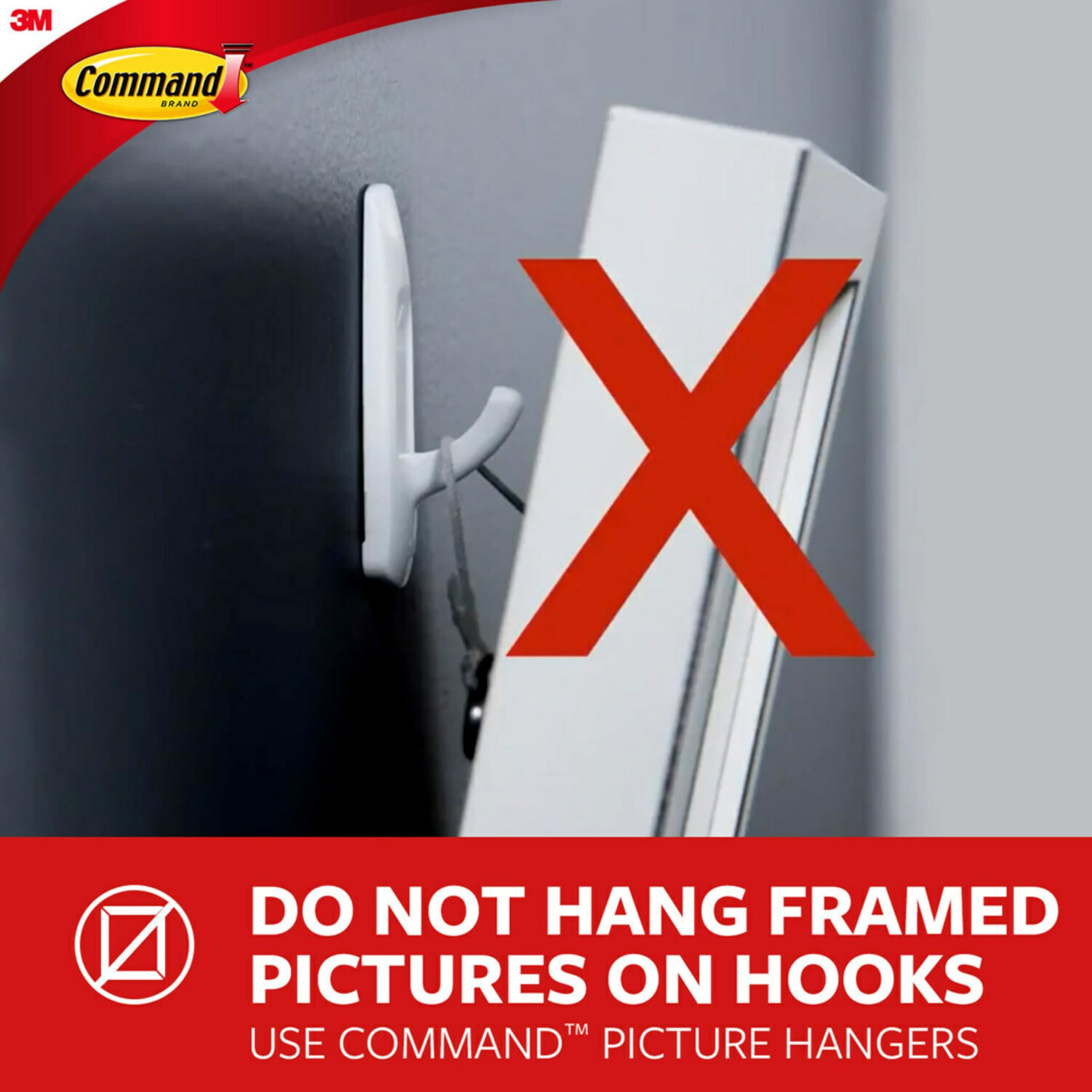 Command 17026CLR-ES Decorating Clips, Clear, 20-Clips (2 Pack)