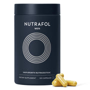 Nutrafol Nahrungsergänzungsmittel für Männerhaarwachstum, klinisch getestet für sichtbar dickeres Haar und bessere Kopfhautabdeckung, von Dermatologen empfohlen – 1 Monatsvorrat
