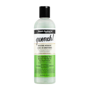 Aunt Jackie's Curls and Coils Quench Moisture Intensive Leave-In Hair Conditioner for Natural Curls, Coils and Waves, Enriched with Shea Butter, 12 oz
