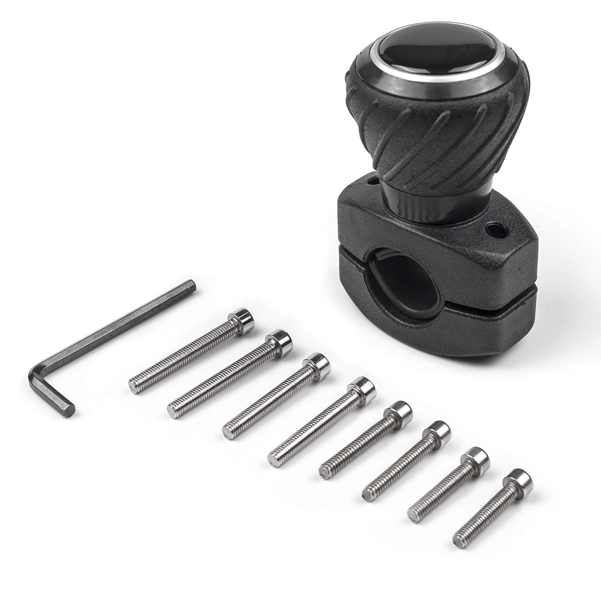 Deluxe Steering Wheel Power Handle Spinner Knob - Universal Steering Wheel Fit for Cars, Trucks, Tractors, Mowers, Forklifts, etc