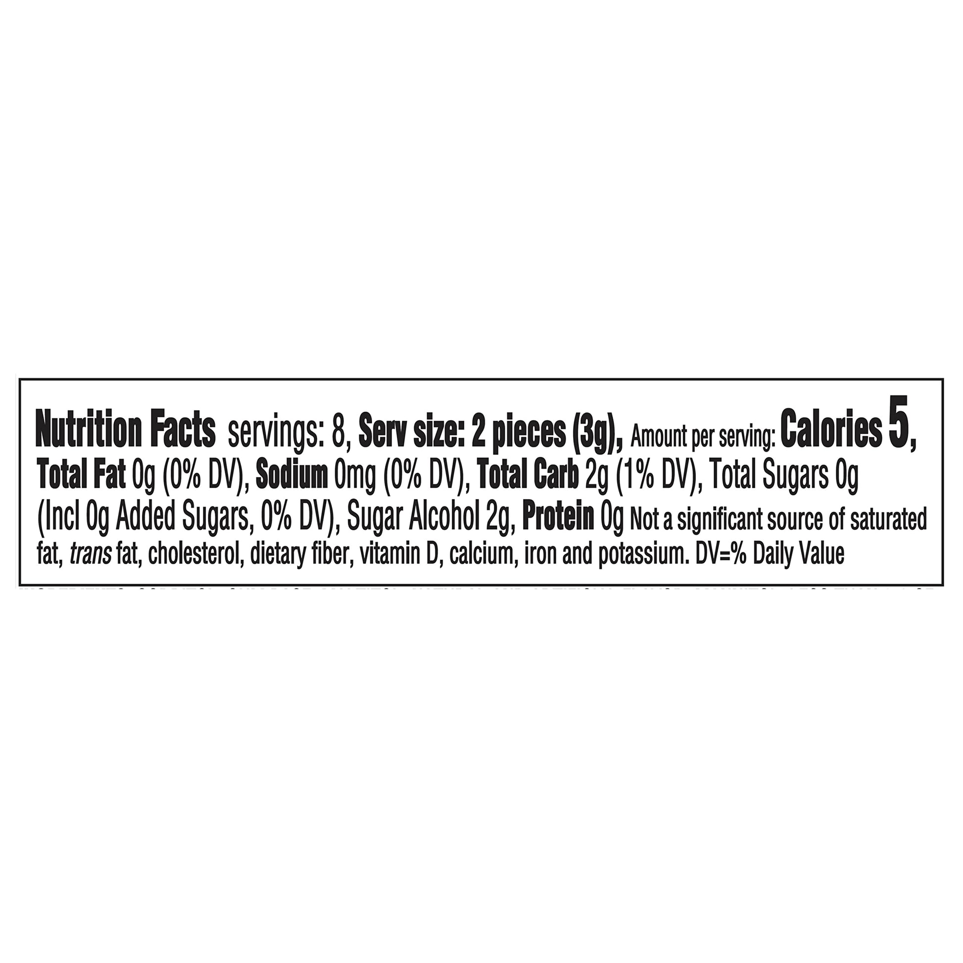 Dentyne Ice Arctic Chill Sugar-Free Chewing Gum, 9 Packs of 16 Pieces (144 Total Pieces)