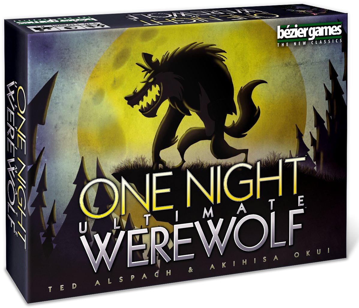 One Night Ultimate Werewolf - Fun Party Game for Kids & Adults | Engaging Social Deduction | Fast-Paced Gameplay | Hidden Roles & Bluffing, Black