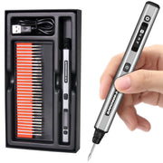 ARROWMAX Mini-Gravurstift: Ultimatives kabelloses tragbares Werkzeug für Künstler und Heimwerker – graviert über 50 Oberflächen – anfängerfreundlich – Gravurstift für Perlen, Metall, Holz, Glas und Kunststoff