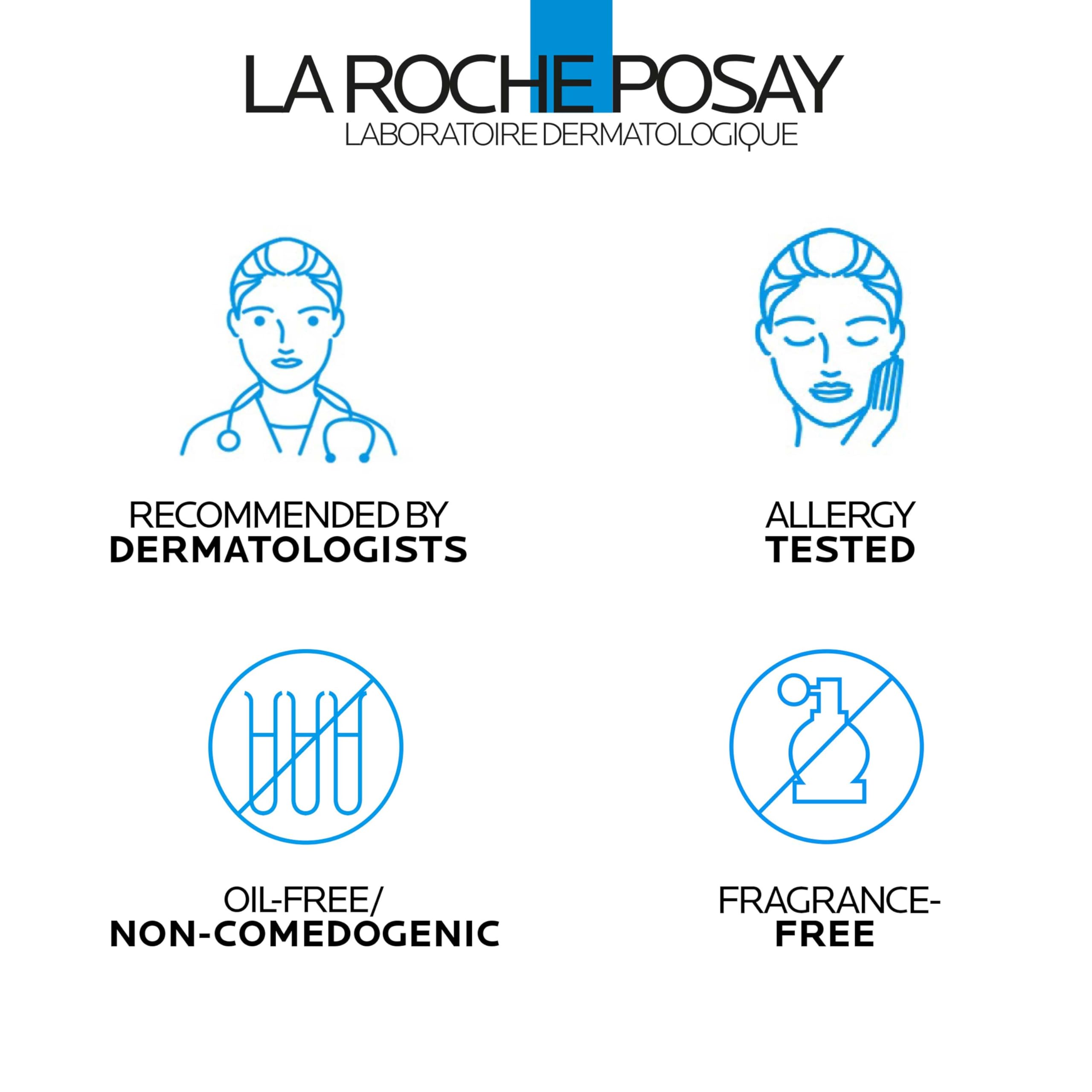La Roche-Posay Toleriane Double Repair UV SPF Moisturizer for Face, Daily Facial Moisturizer with Sunscreen SPF 30, Niacinamide and Glycerin, Oil Free, Moisturizing Sun Protection
